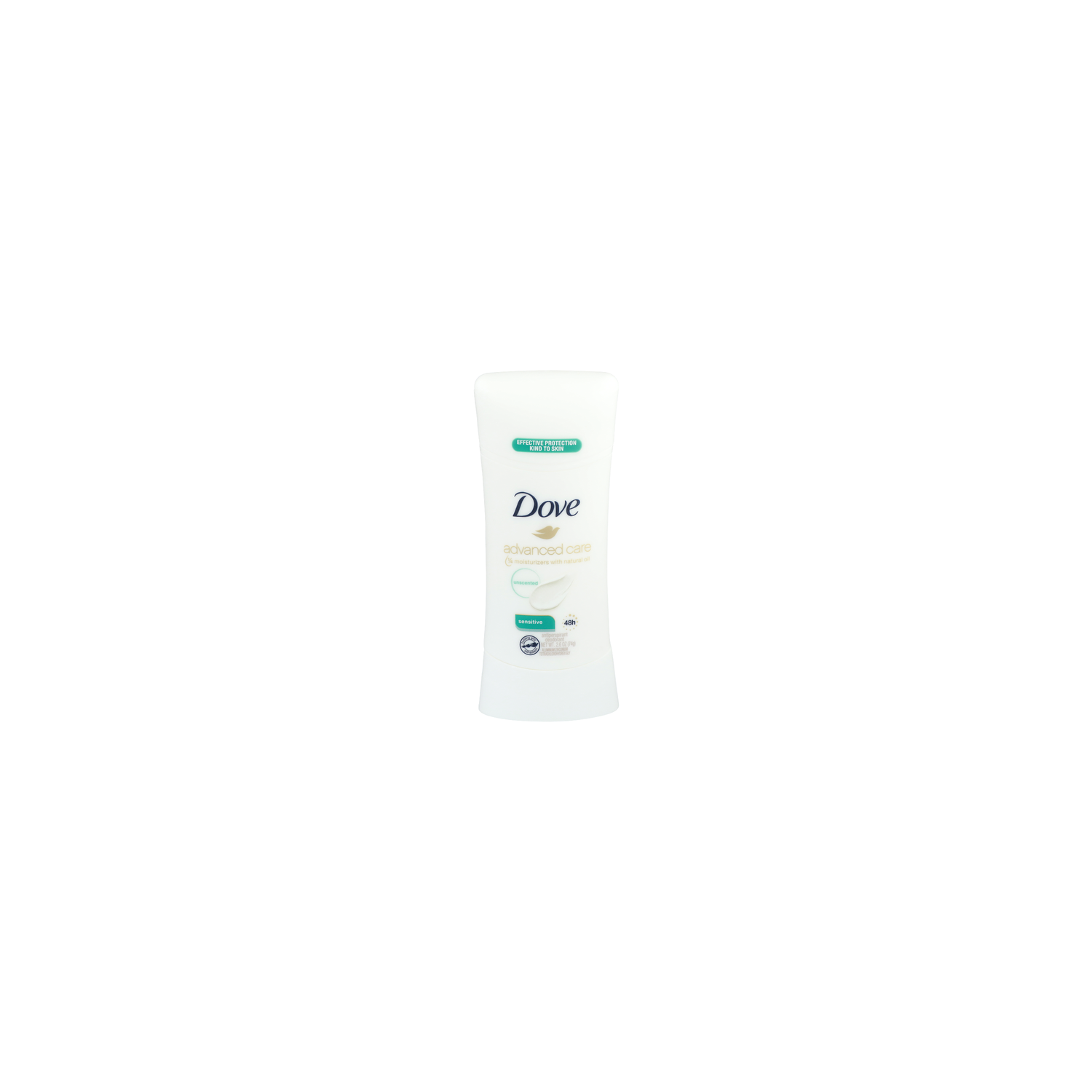 Dove Unscented Sensitive Antiperspirant Deodorant - 2.6 Ounce Image 1 of 2