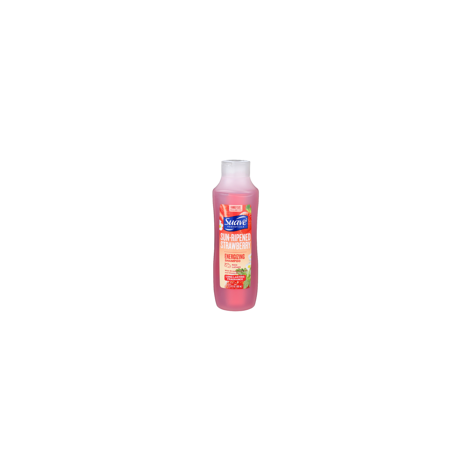 Suave Essentials Sun-Ripened Strawberry Family Size Energizing Shampoo - 22.5 Fluid Ounce Image 1 of 3