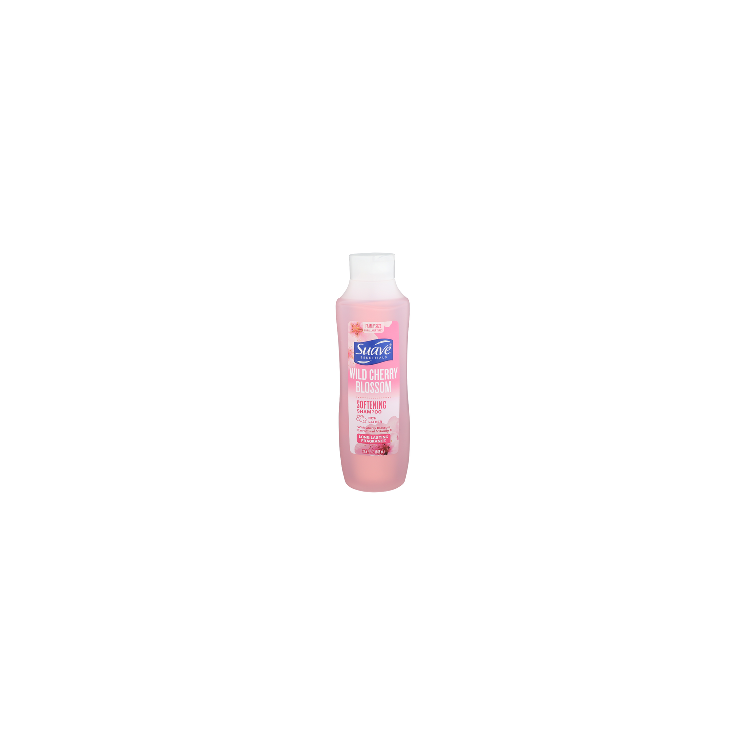 Suave Essentials Wild Cherry Blossom Essentials Softening Shampoo - 22.5 Fluid Ounce Image 1 of 3