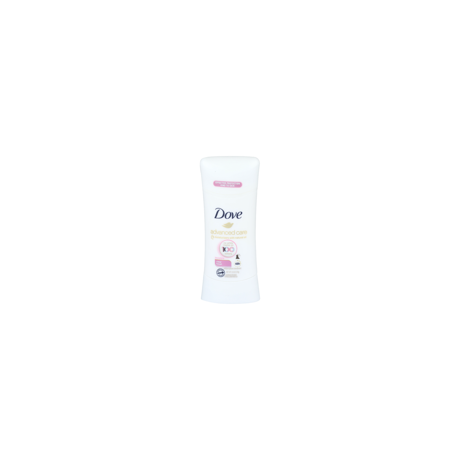 Dove Advanced Care Clear Finish Invisible Antiperspirant Deodorant - 2.6 Ounce Image 1 of 2