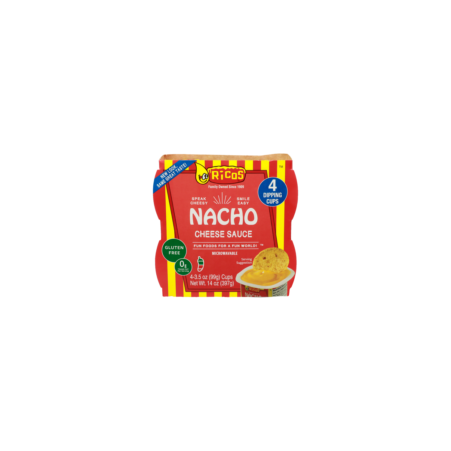 Ricos Nacho Cheese Sauce - 3.5 Ounce - 4 Count Image 1 of 4