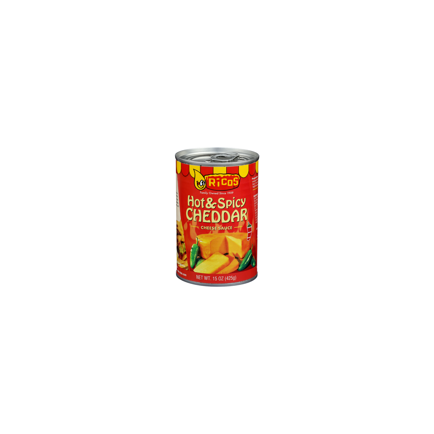 Ricos Hot & Spicy Cheddar Cheese Sauce - 15 Ounce Image 1 of 4