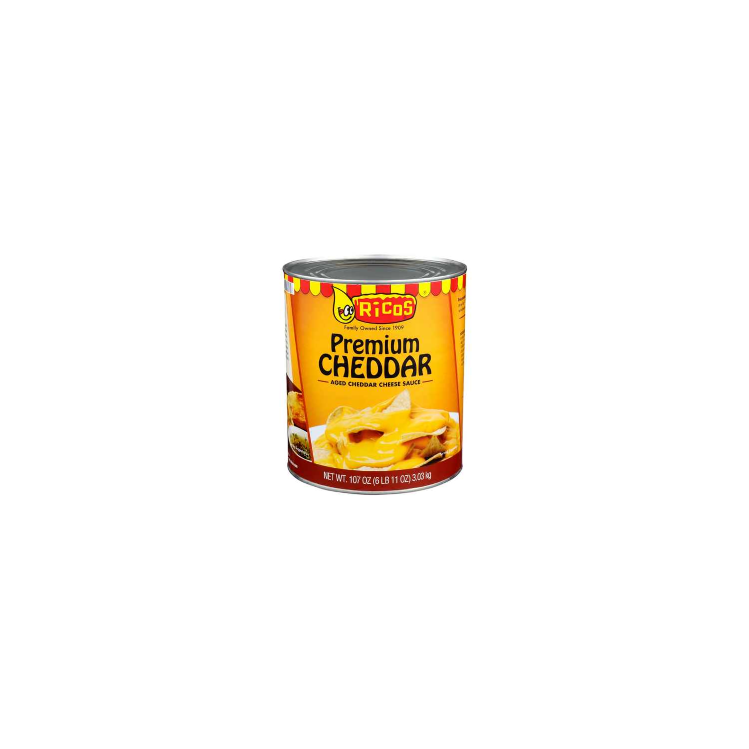 Ricos Premium Cheddar Aged Cheese Sauce - 107 Ounce Image 1 of 4