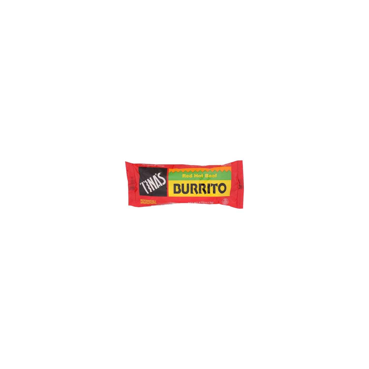 洋書 Hot Brritos TINA's Red Hot Beef Burrito - 4 Ounce - Spring Market