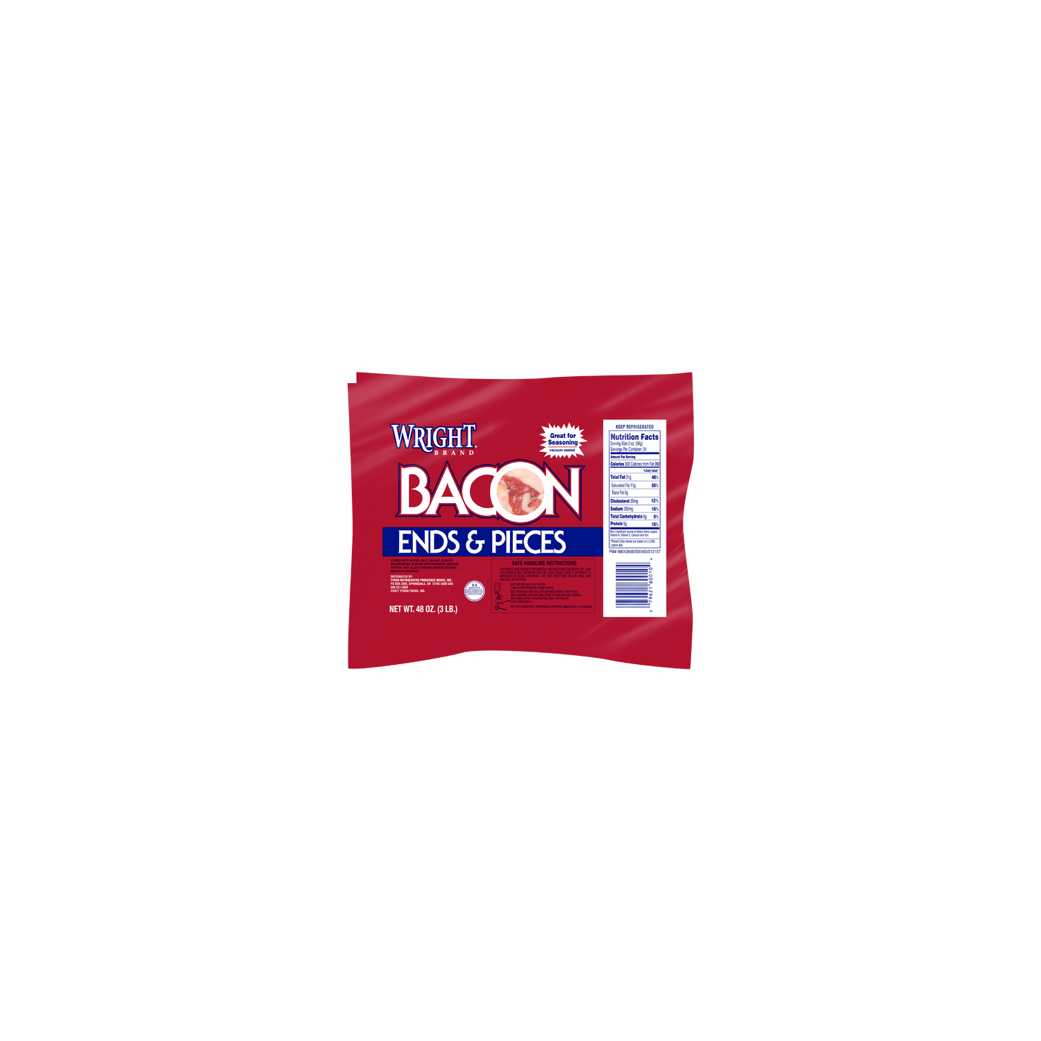 Wright Bacon Ends And Pieces - 48 Ounce Image 1 of 4