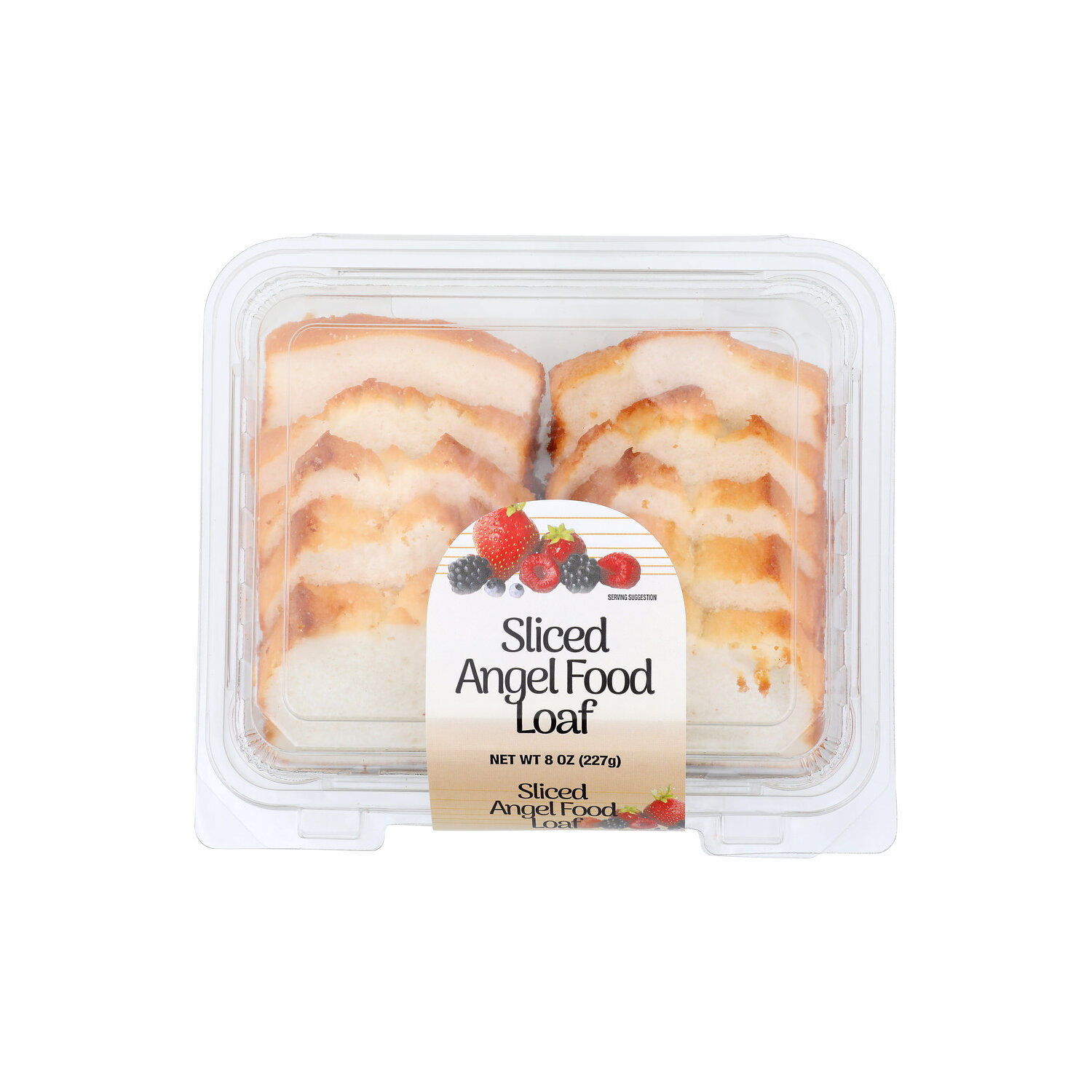 Olson's Baking Company Angel Food Loaf, Sliced - 8 Ounce Image 1 of 4