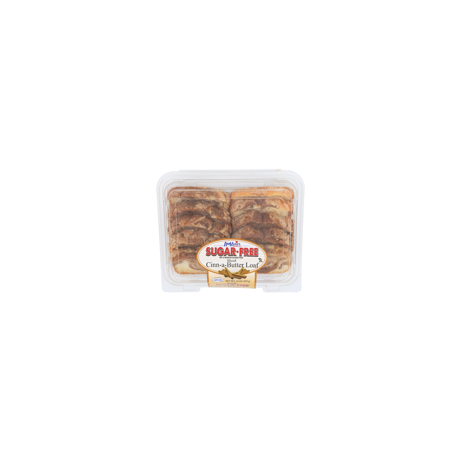 Ann MARIE's Bakery Sugar Free Sliced Cinnamon Swirl Cinna-A-Butter Loaf - 14 Ounce Image 1 of 4
