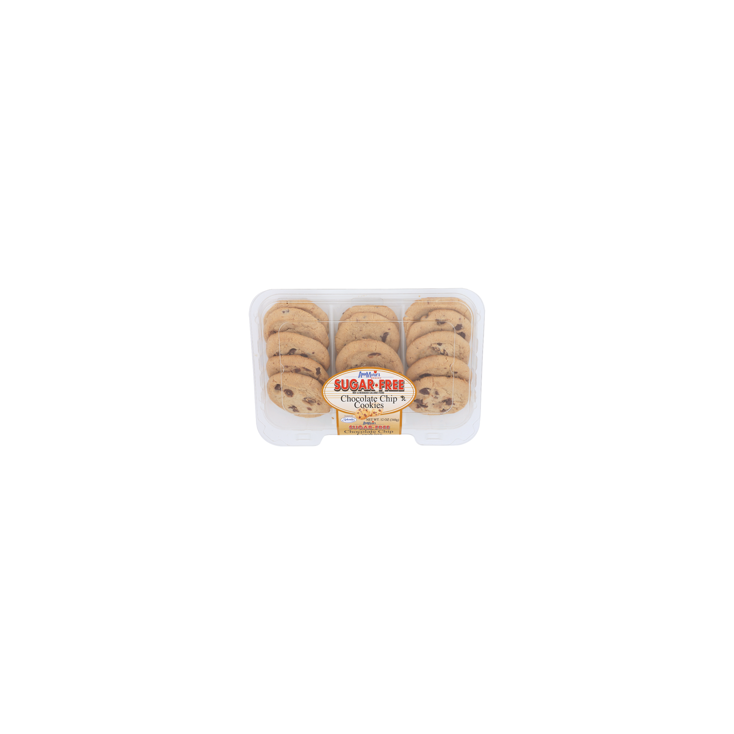 Ann MARIE's Bakery Sugar Free Chocolate Chip Cookies - 12 Ounce Image 1 of 4