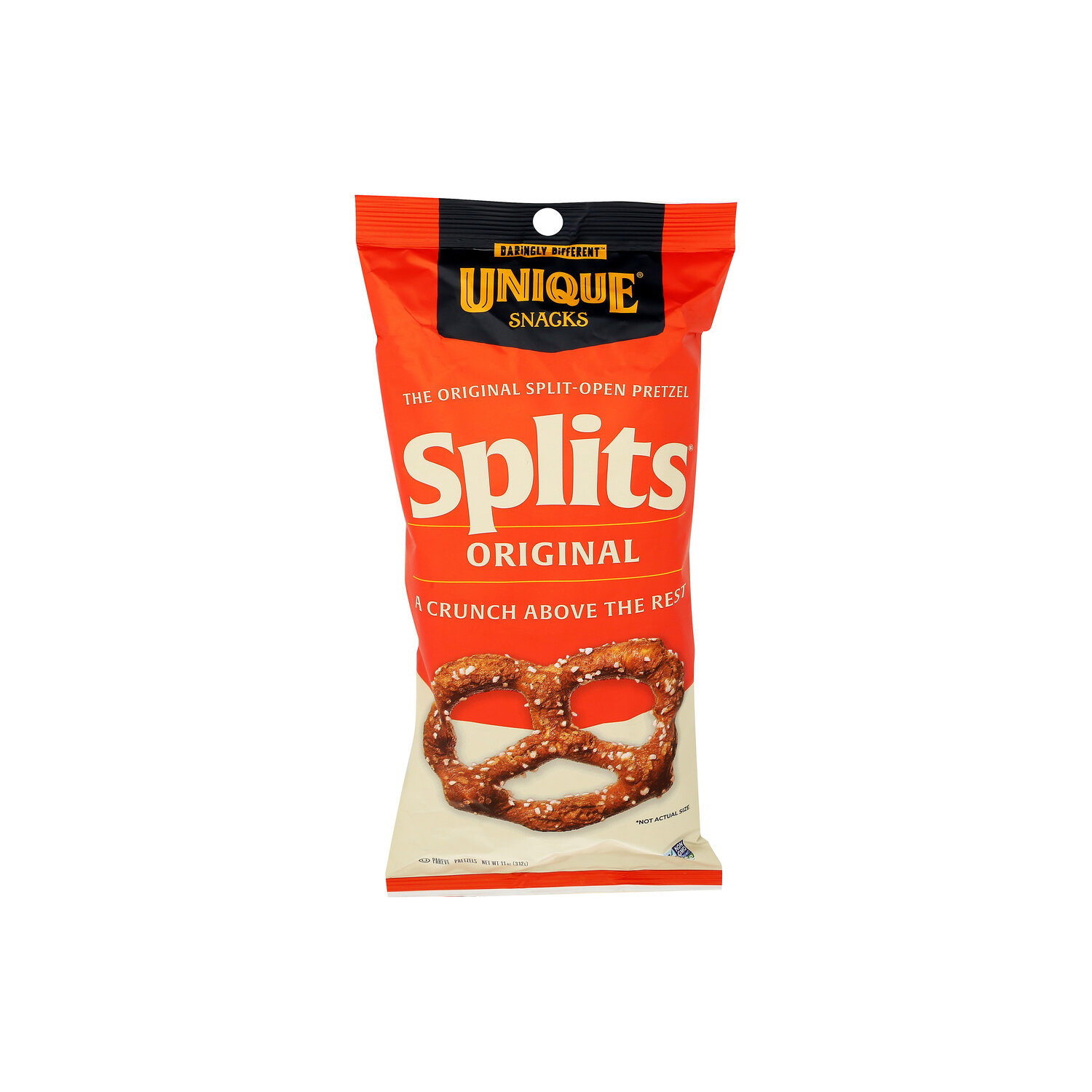 Unique Pretzel BAKERY, INC. Original Splits Extra Salt - 11 Ounce Image 1 of 4
