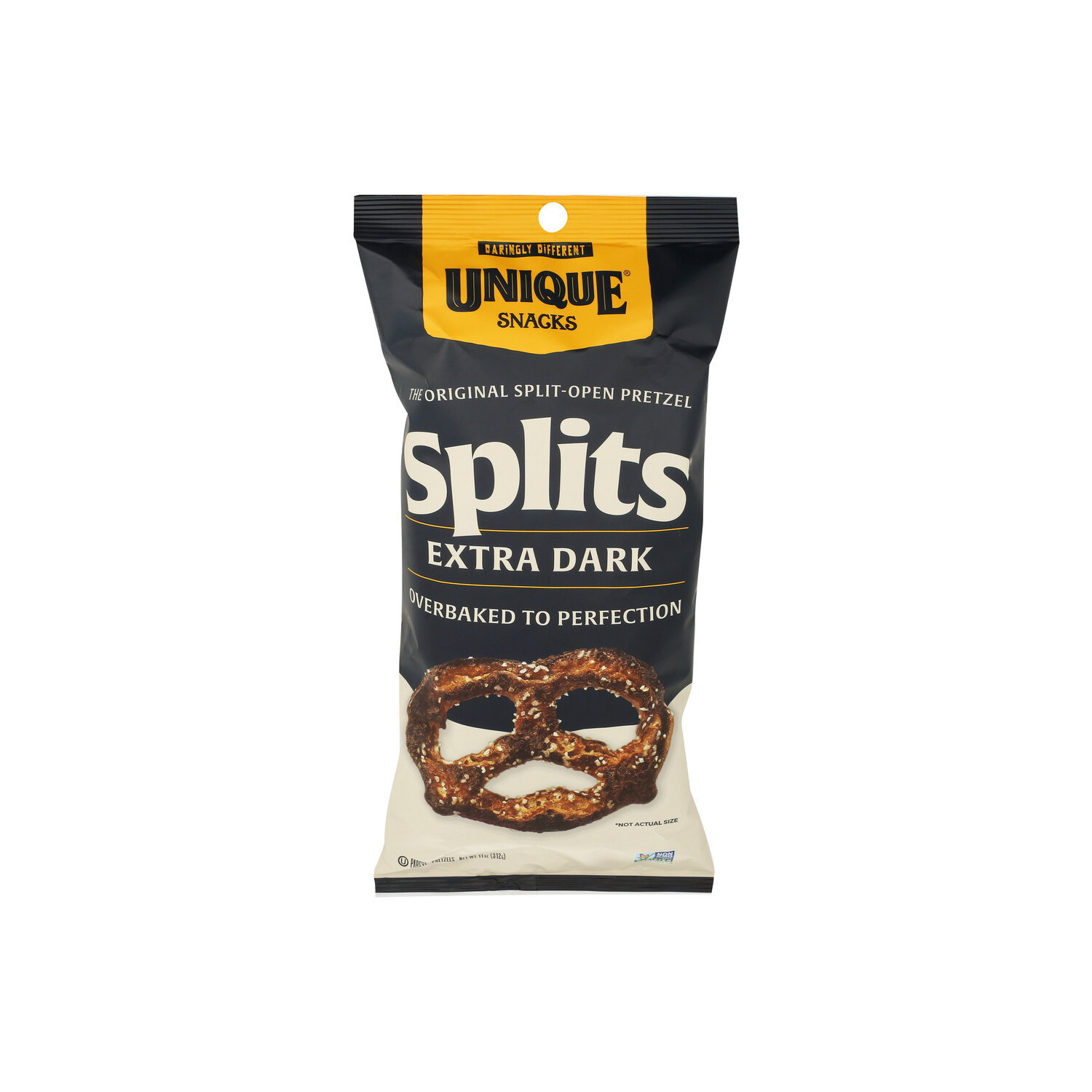 Unique Snacks Extra Dark Splits - 11 Ounce Image 1 of 4