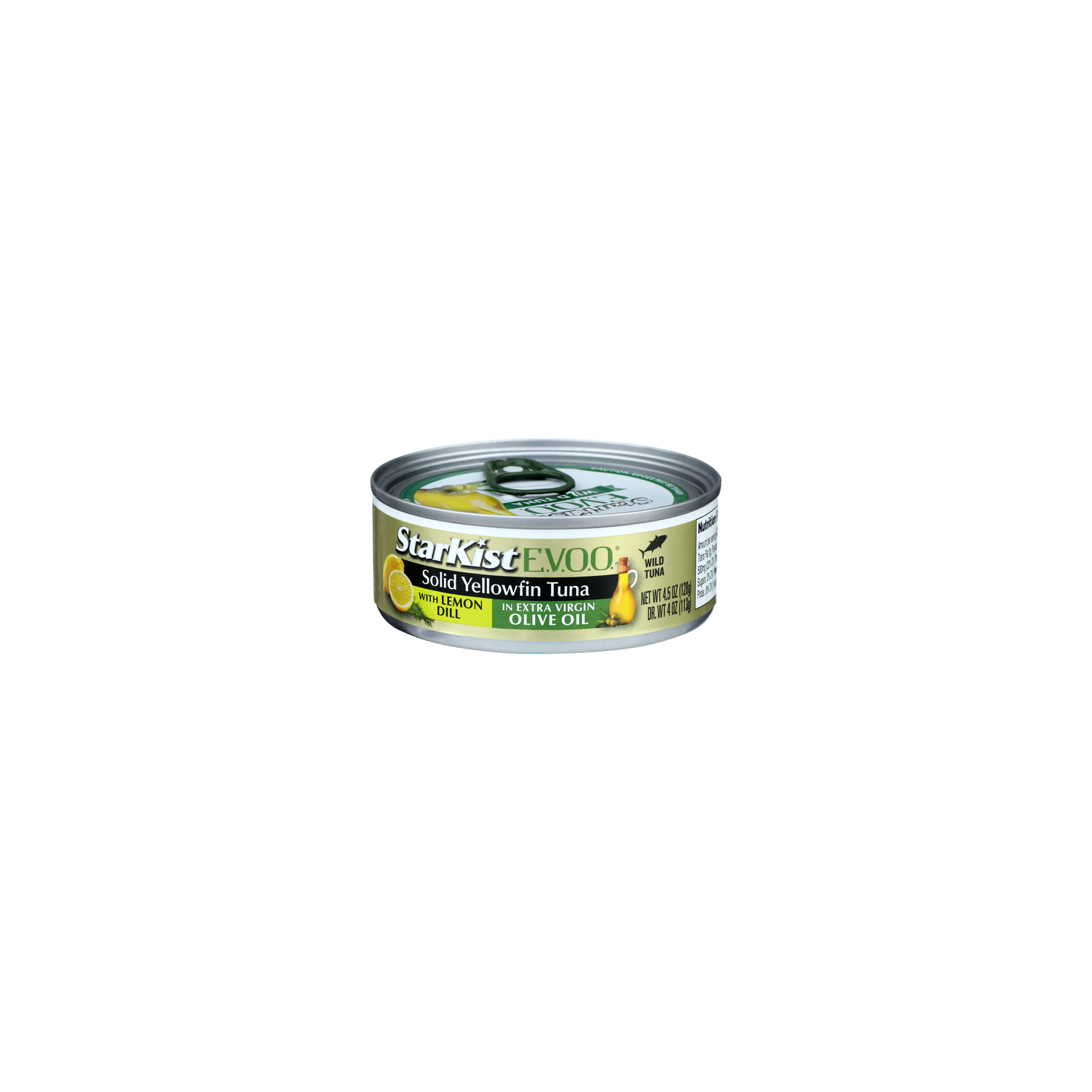 Starkist Solid Yellowfin Tuna With Lemon Dill In Extra Virgin Olive Oil  - 4.5 Ounce Image 1 of 4