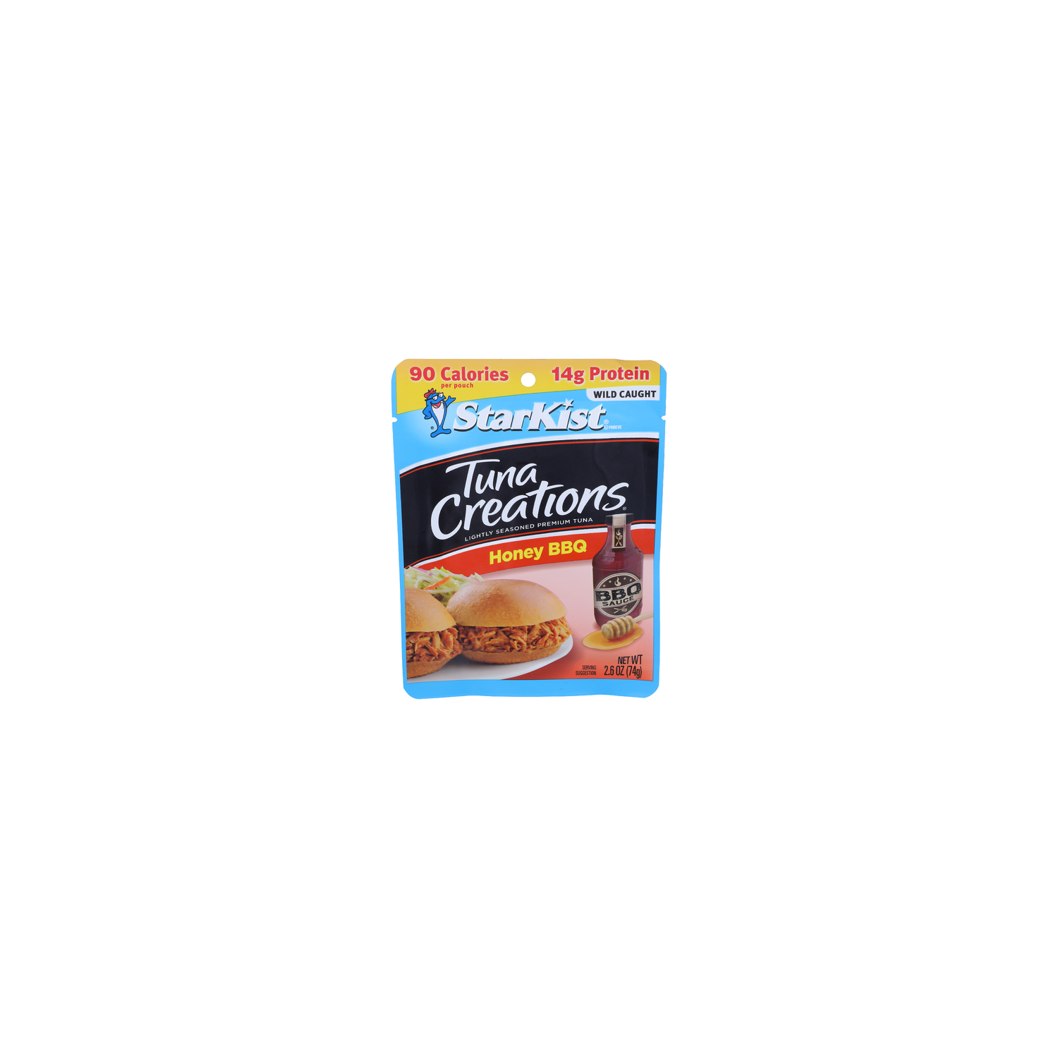 Starkist Tuna Creations Honey BBQ Lightly Seasoned Premium - 2.6 Ounce Image 1 of 4