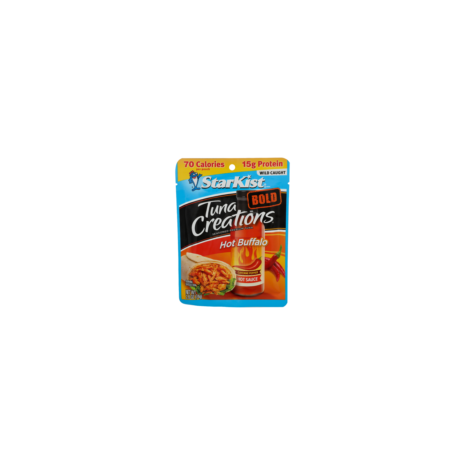 Starkist Tuna Creations Hot Buffalo Seasoned Premium - 2.6 Ounce Image 1 of 4