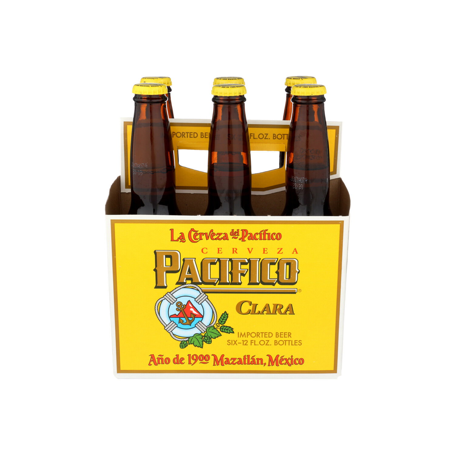 Pacifico Clara 6 Pk Bottles - 12 Fluid Ounce - 6 Count Image 1 of 2