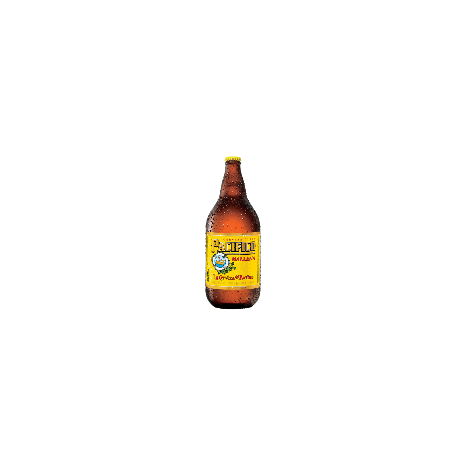 Pacifico Clara Mexican Lager Import Beer, Single Beer Bottle, 4.4% Abv - 32 Fluid Ounce