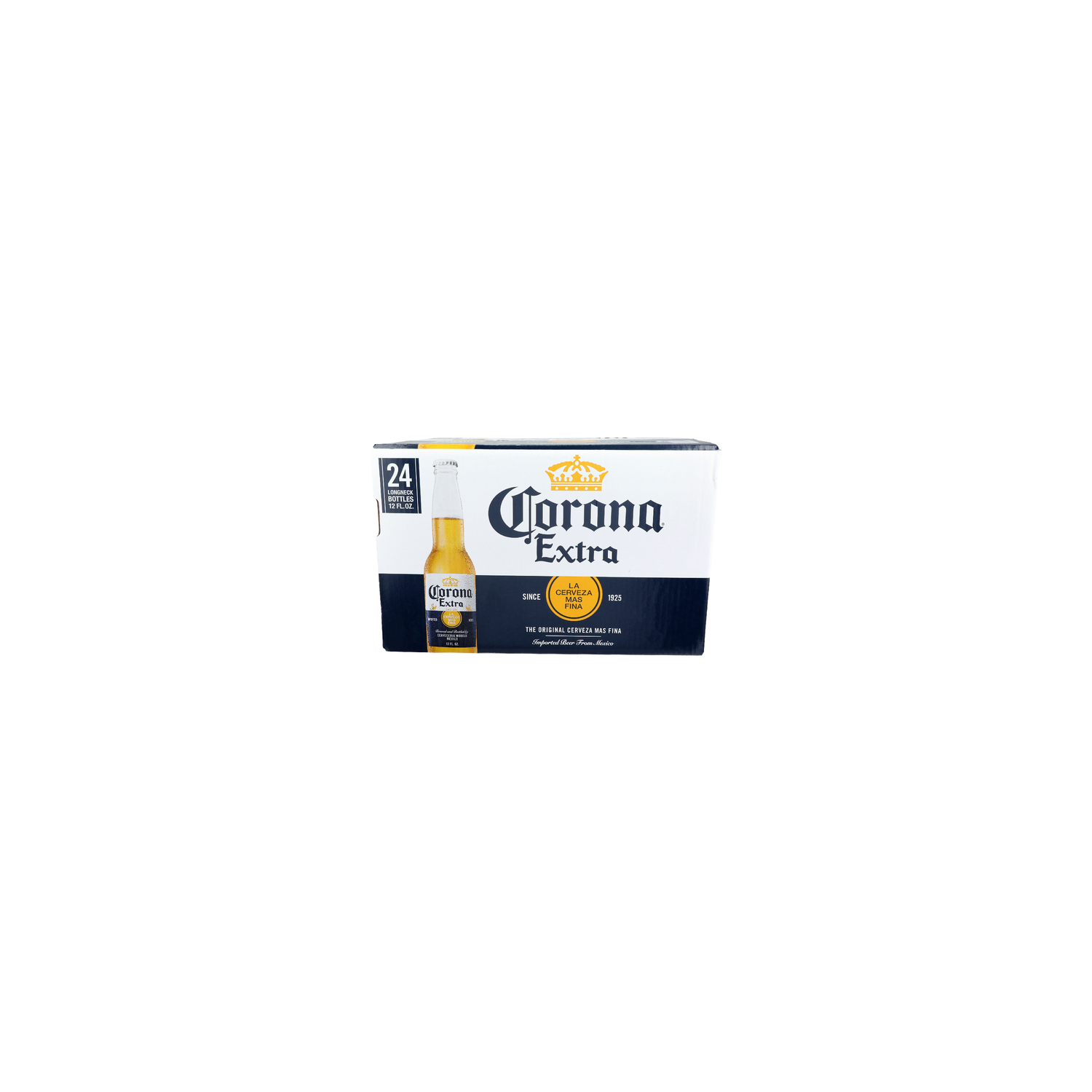Corona Extra The Original La Cerveza Mas Fina - 12 Fluid Ounce - 24 Count Image 1 of 3