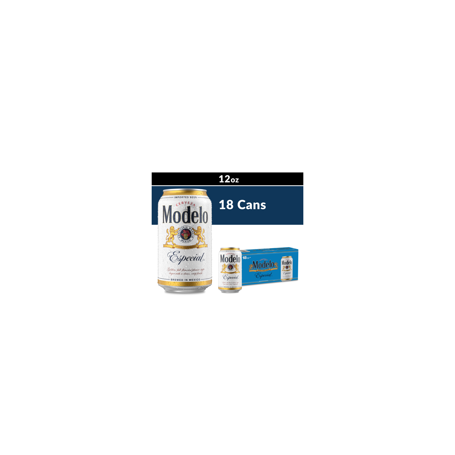 Modelo Especial Mexican Lager Import Beer - 216 Fluid Ounce