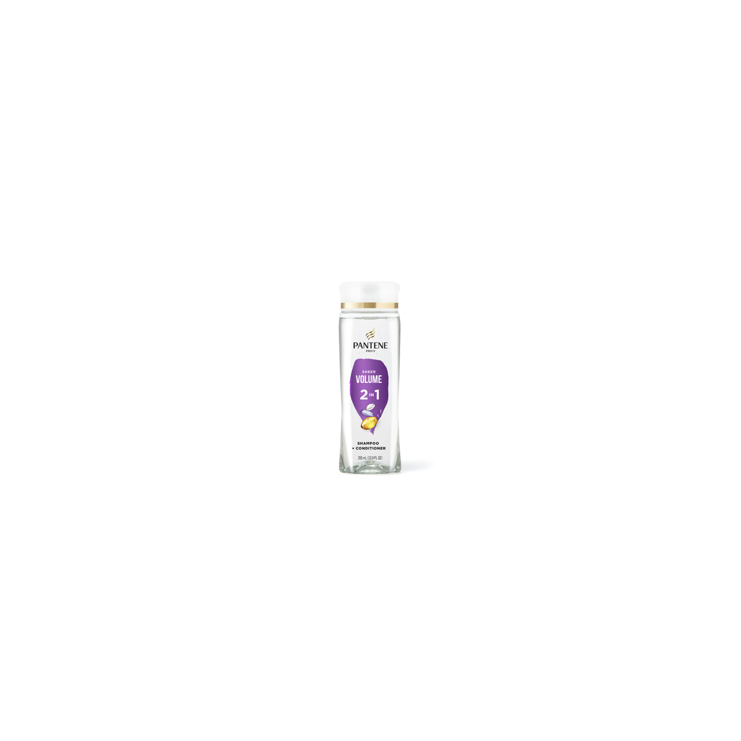 Pantene Pro-V Volume & Body 2 In 1 Shampoo + Conditioner - 355 ml Image 1 of 3