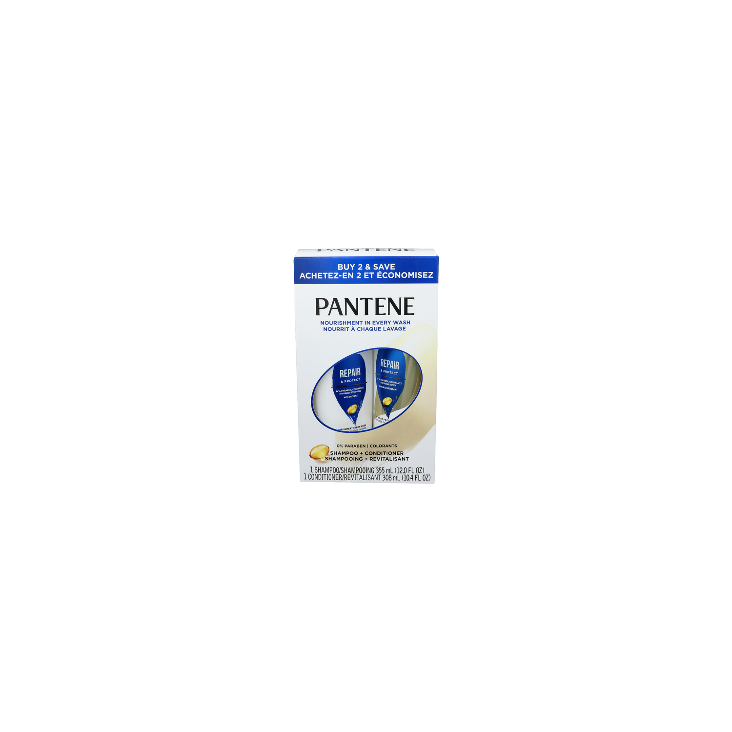 Pantene Shampoo + Conditioner - 1 Each Image 1 of 3