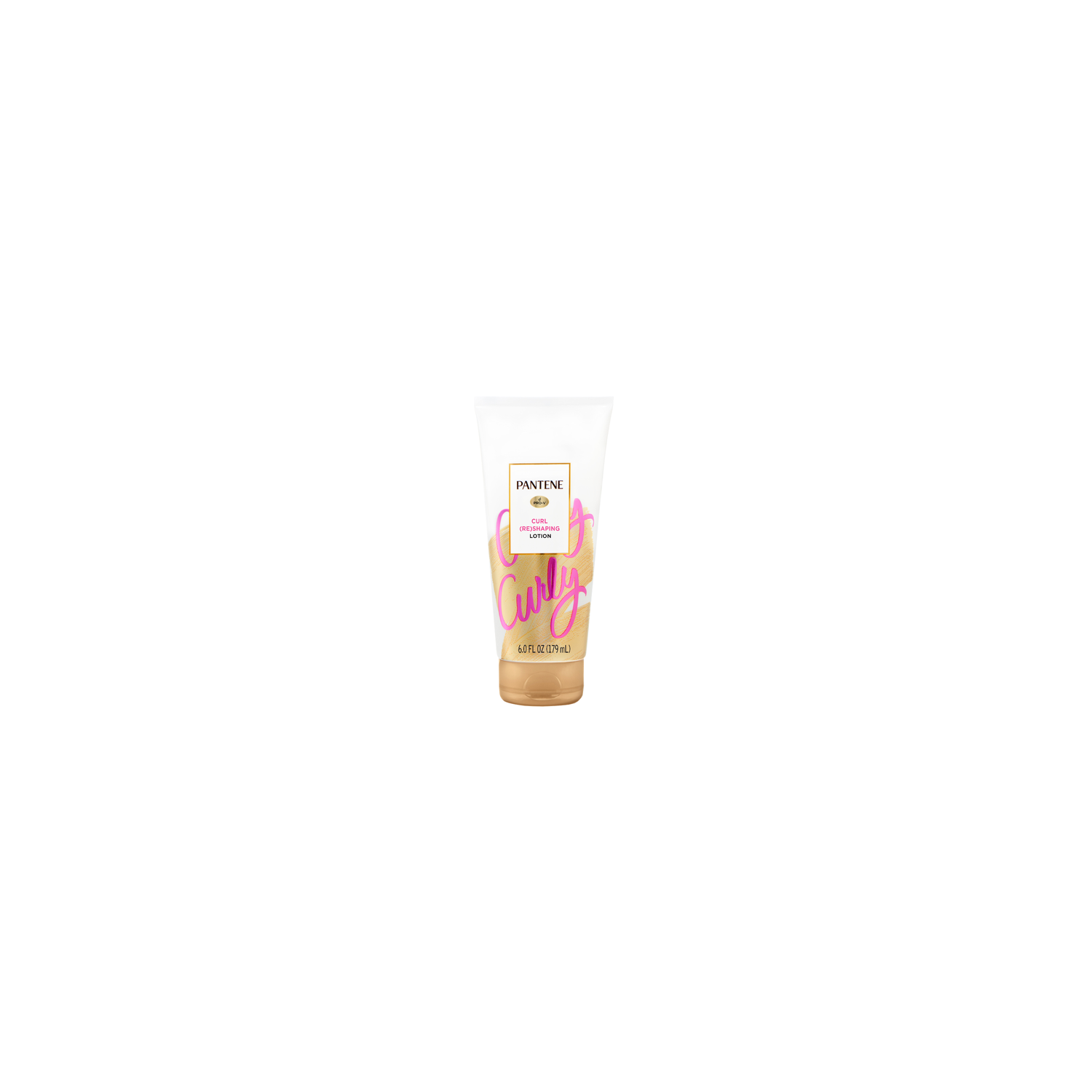 Pantene Curl Re Shaping Lotion, Moisturizing For Curly Hair, Hydrates And Defines Curls With Pro-Vitamin B5 - 6 Ounce Image 1 of 2