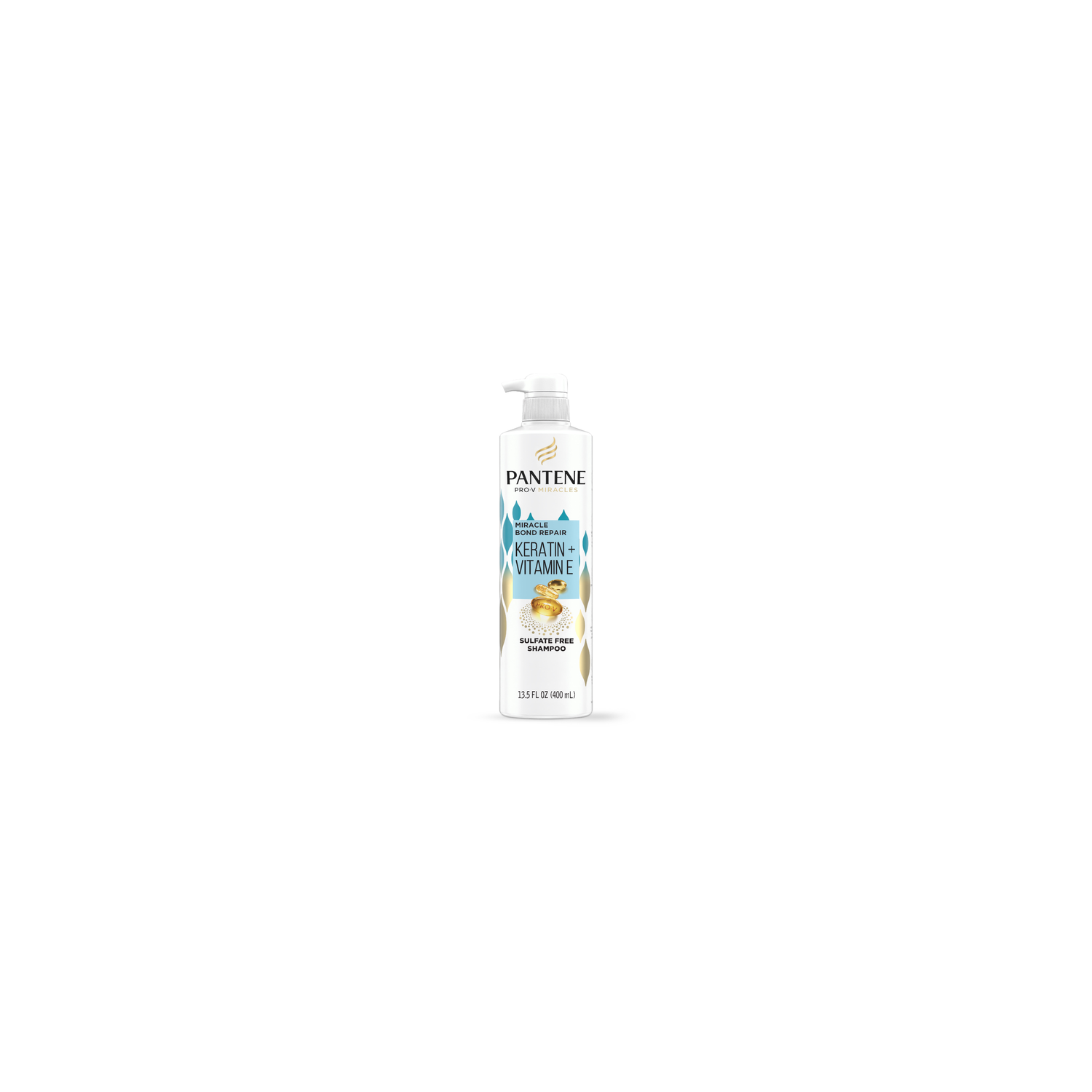 Pantene Pro-V Miracles Bond Repair Keratin + Vitamin E Sulfate-Free Shampoo - 13.5 Ounce