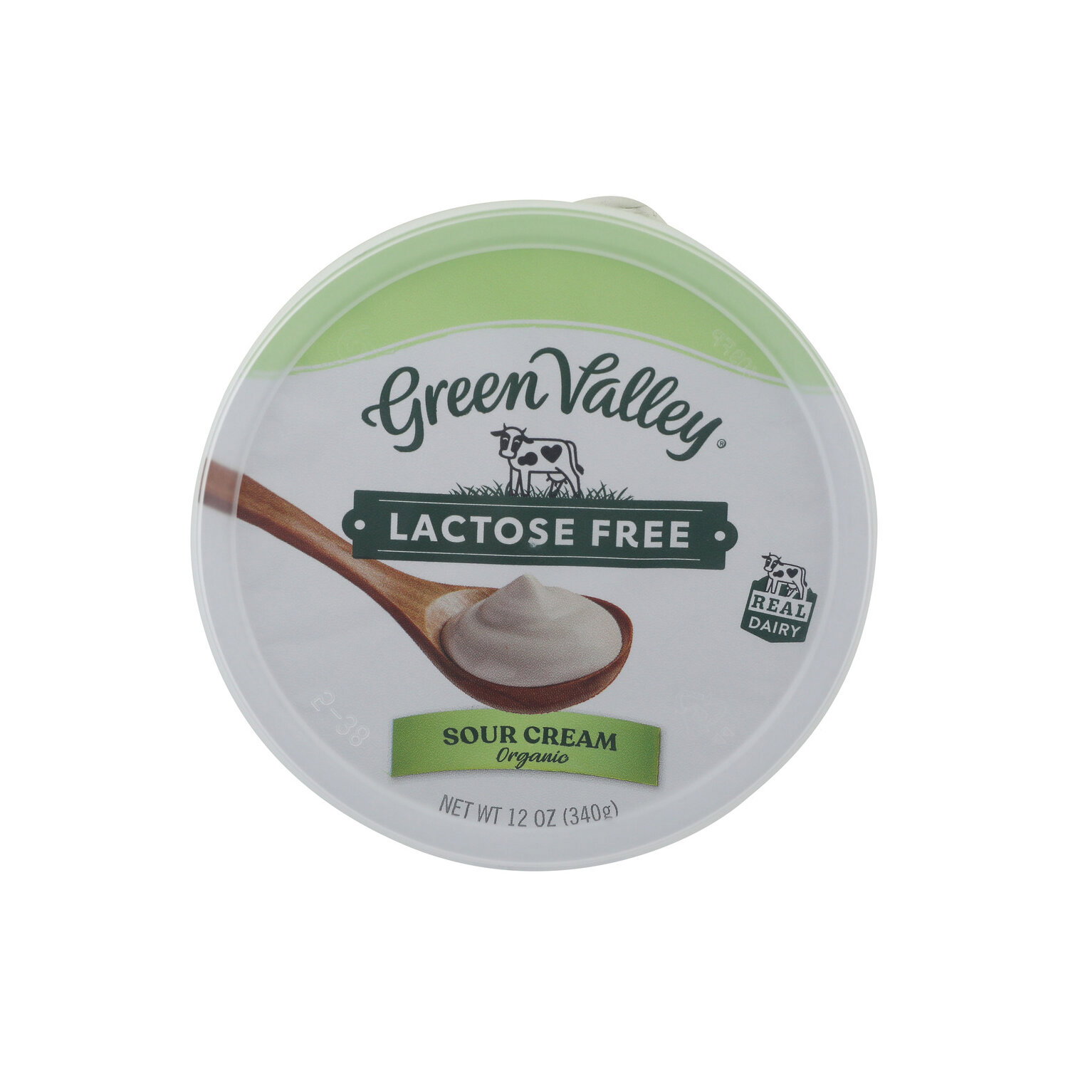 Green Valley Creamery Plain Lactose Free Sour Cream - 12 Ounce Image 1 of 4