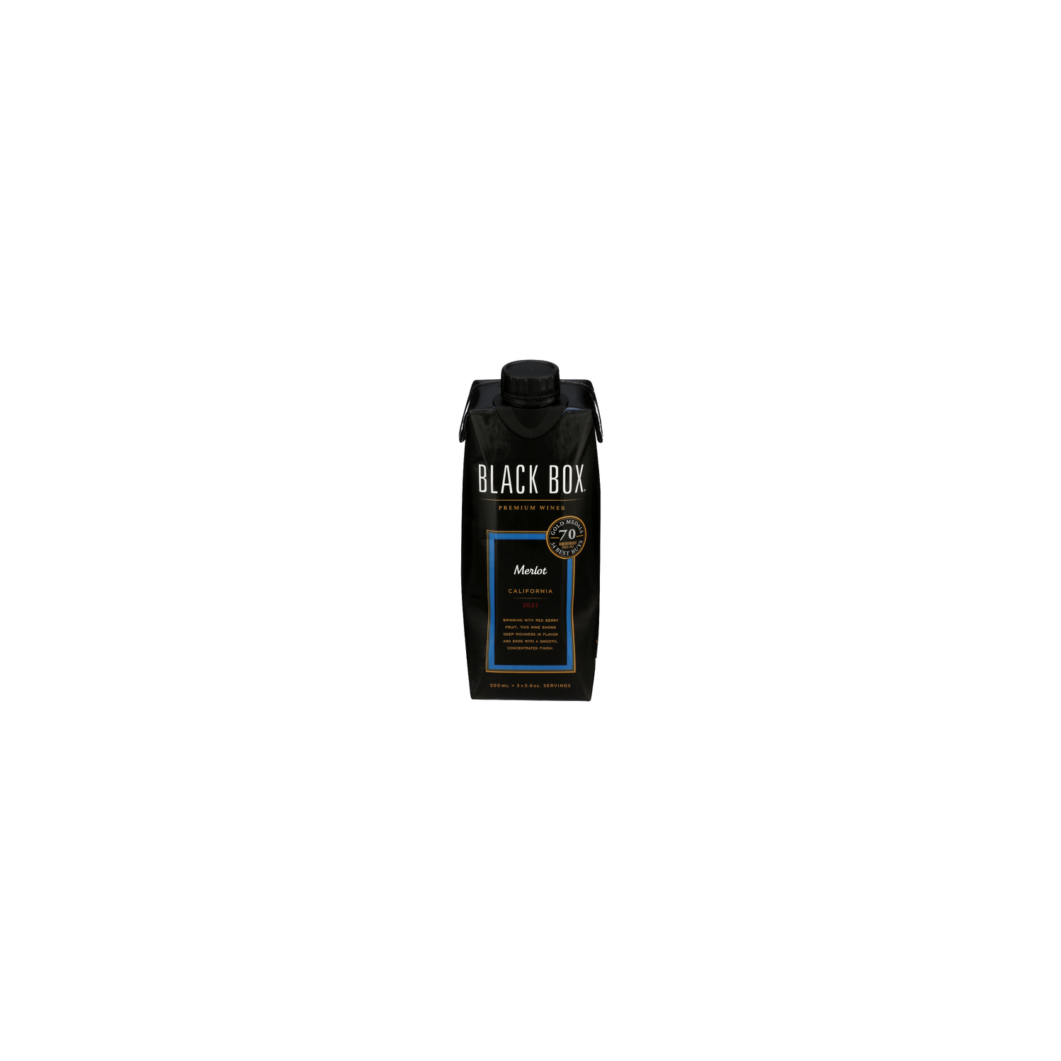Black Box Merlot California - 166.667 ml - 3 Count Image 1 of 2