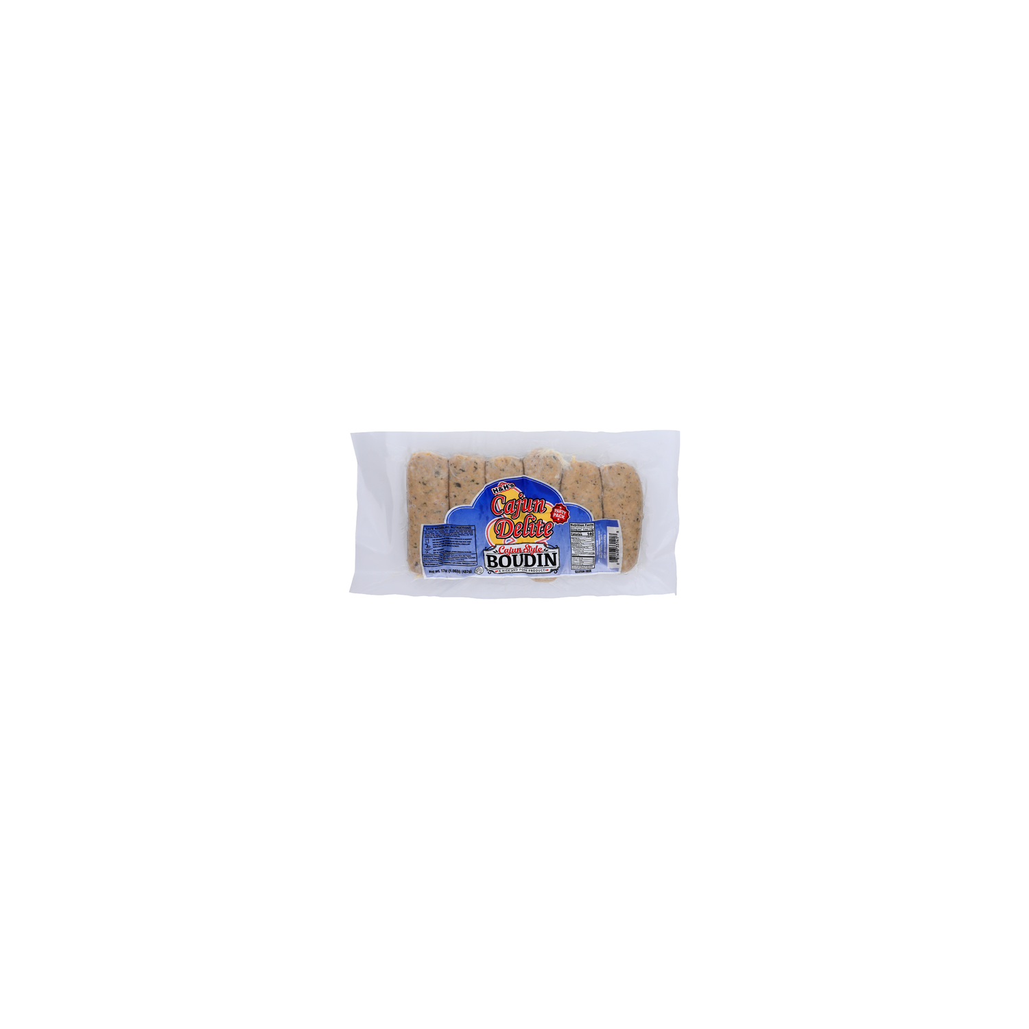 H&H's CAJUN DELITE Cajun Style Boudin - 17 Ounce Image 1 of 4