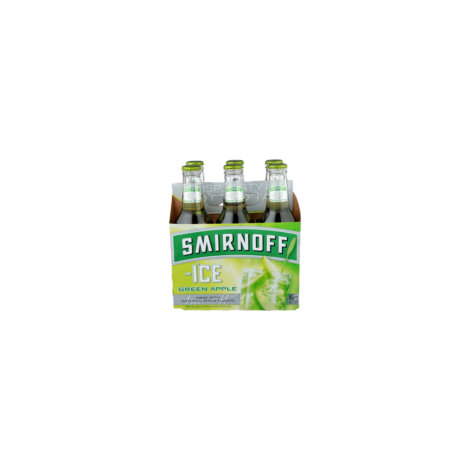 Smirnoff Ice Green Apple - 11.2 Fluid Ounce - 6 Count Image 1 of 2