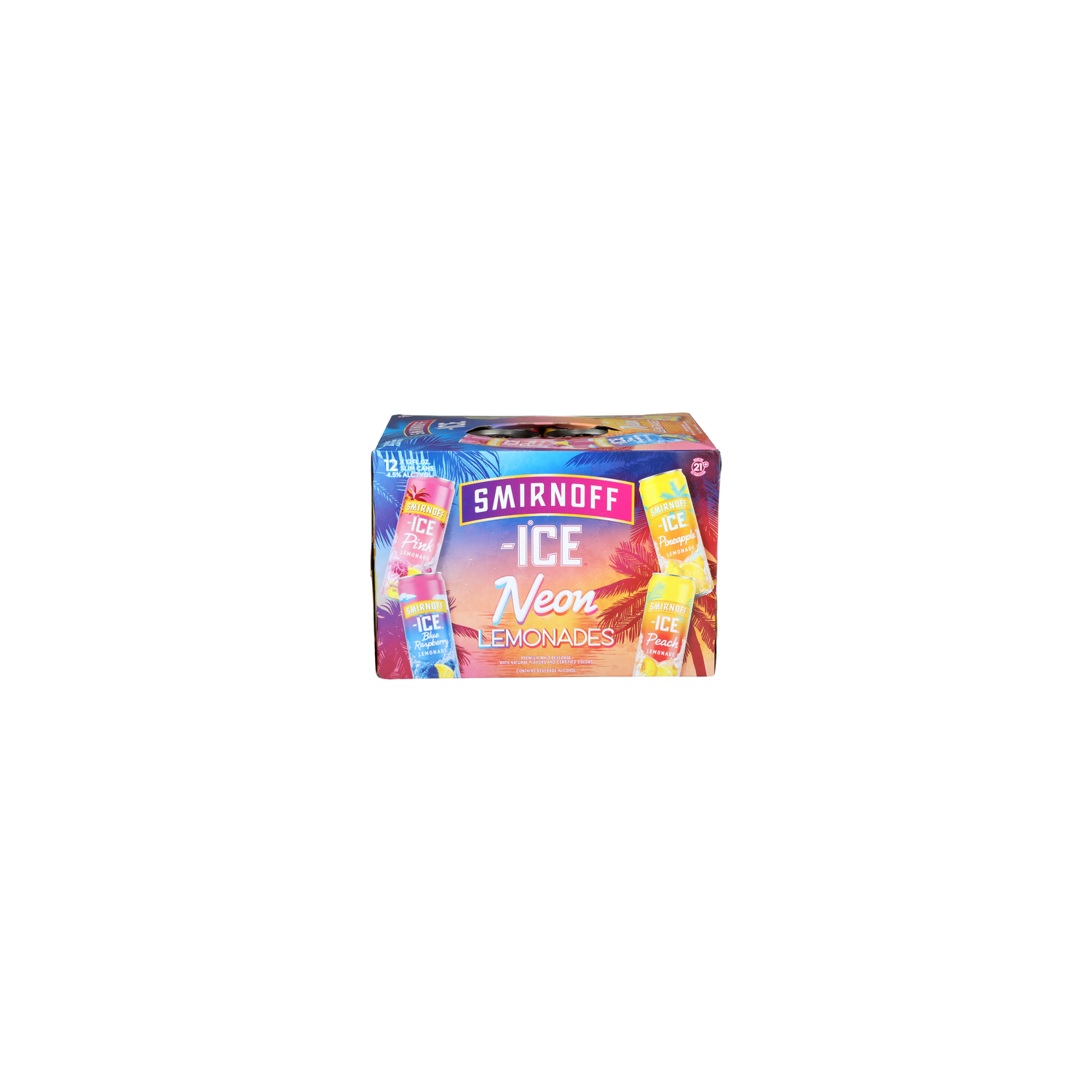 Smirnoff Ice Ice Neon Lemonades - 12 Count Image 1 of 3
