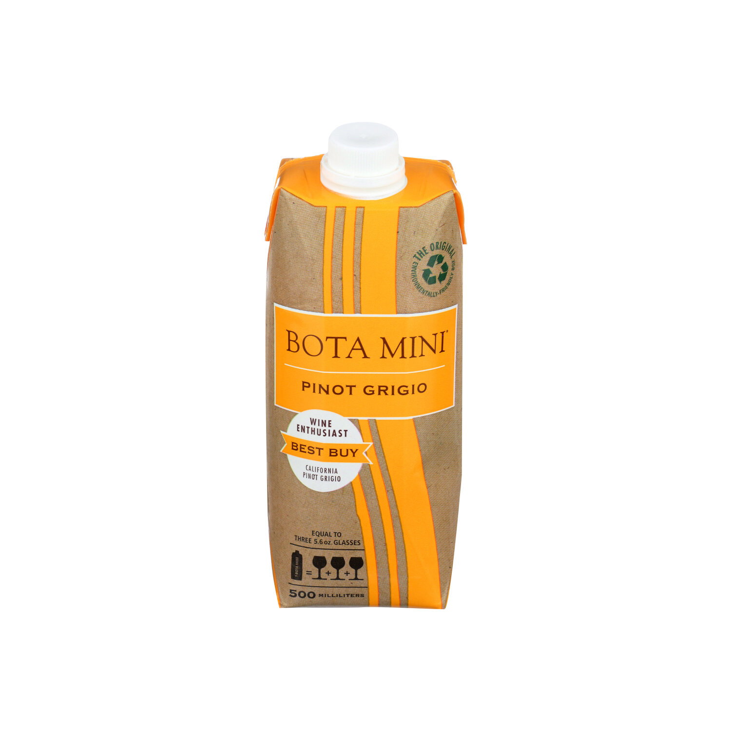 Bota Mini California Pinot Grigio - 500 ml Image 1 of 2