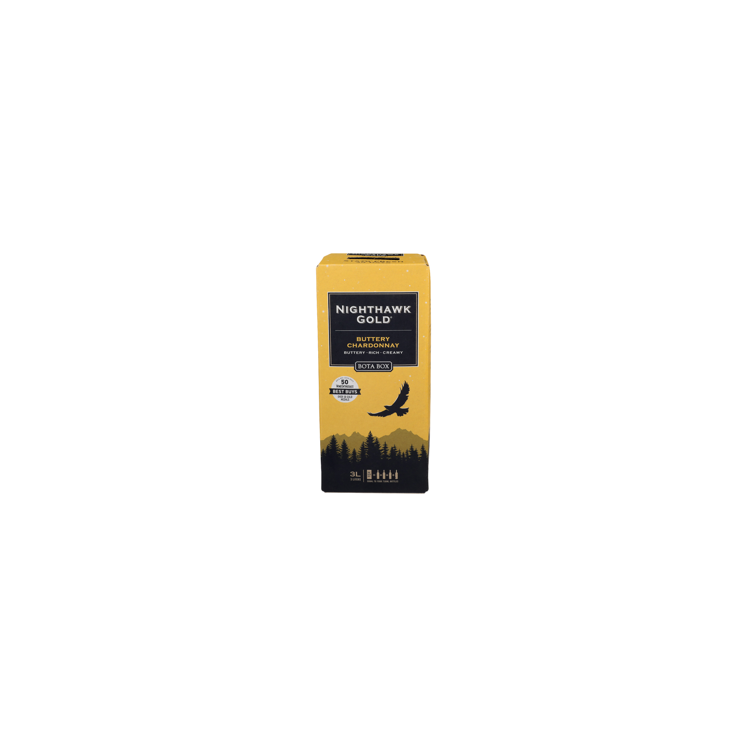 Nighthawk Gold Buttery Chardonnay Bota Box - 3 Liter Image 1 of 2