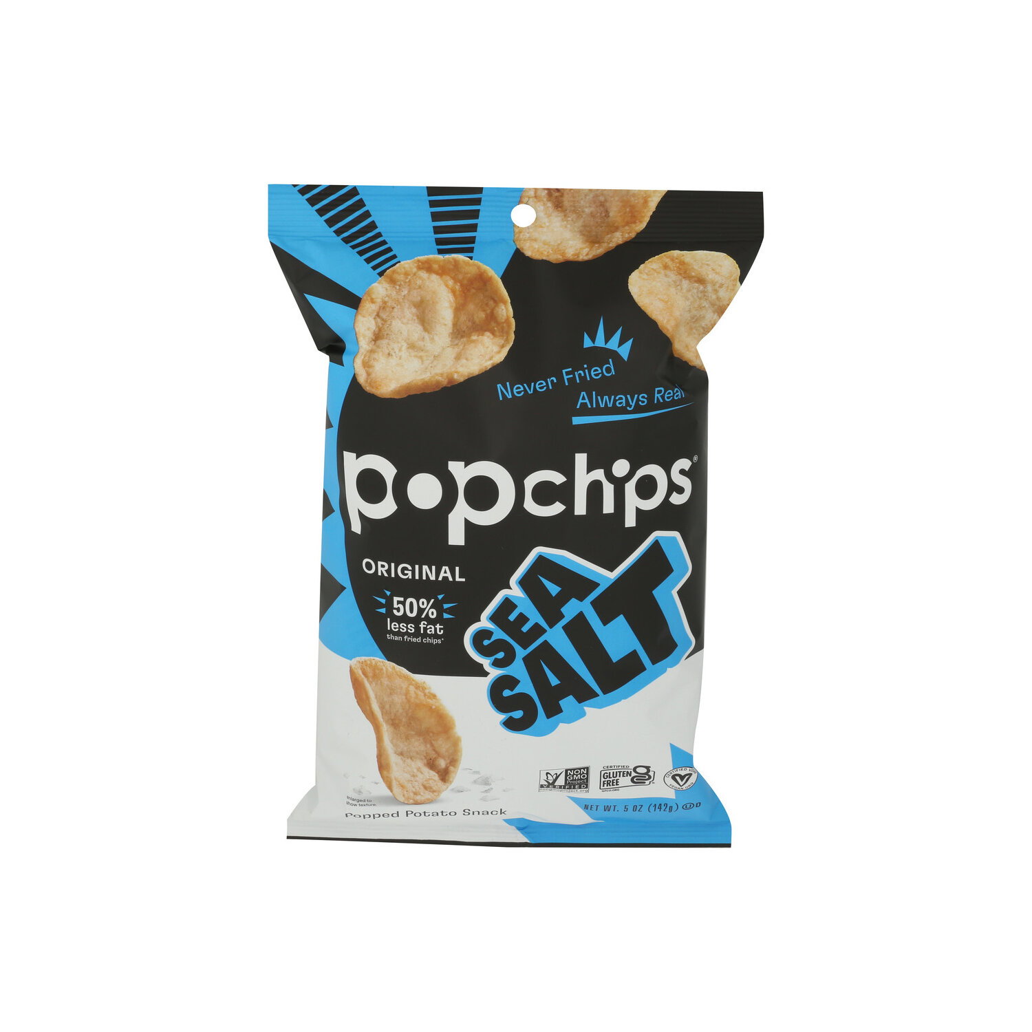 Popchips Sea Salt Potato Chip Chips - 5 Ounce Image 1 of 4