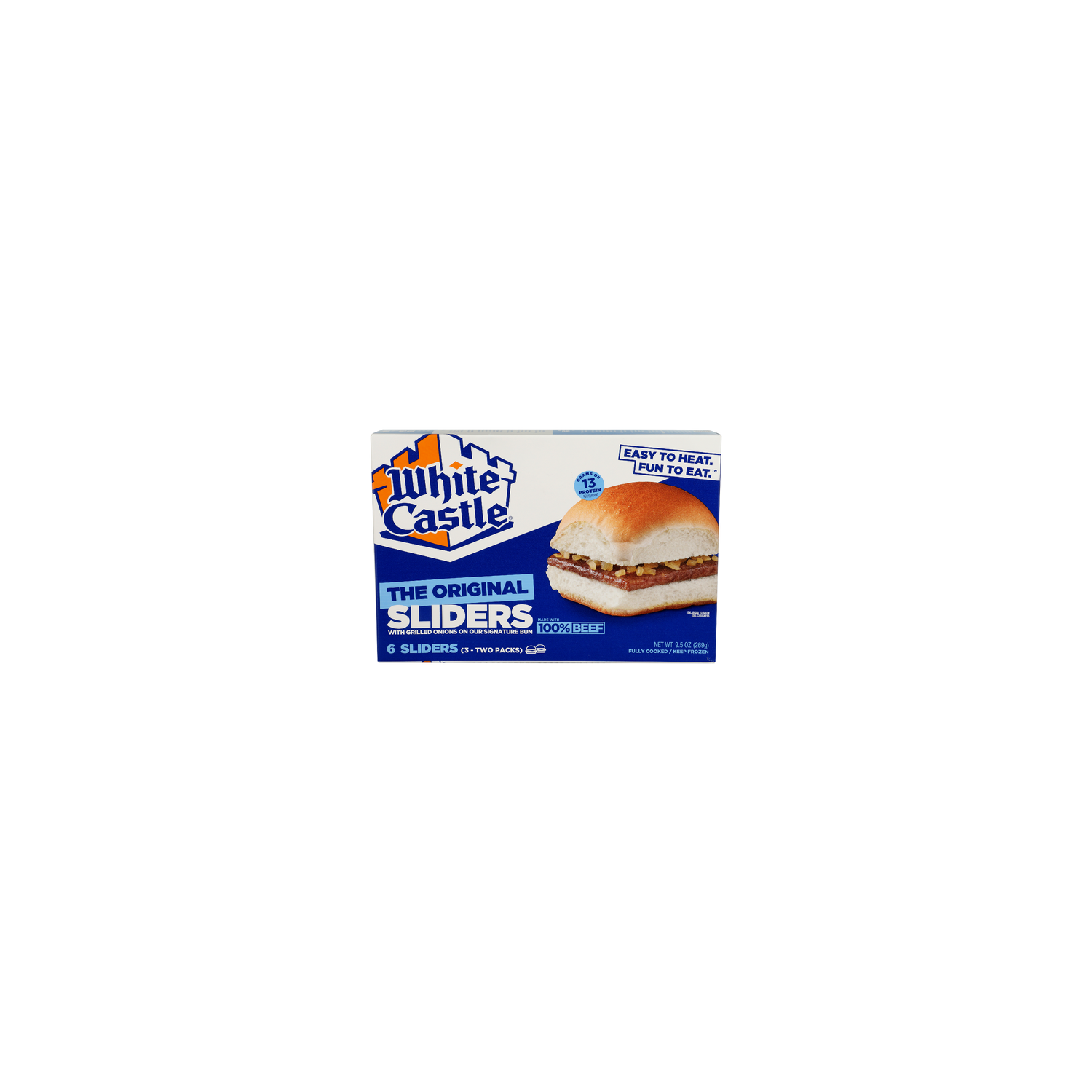White Castle The Original Sliders - 1.583 Ounce - 6 Count Image 1 of 4