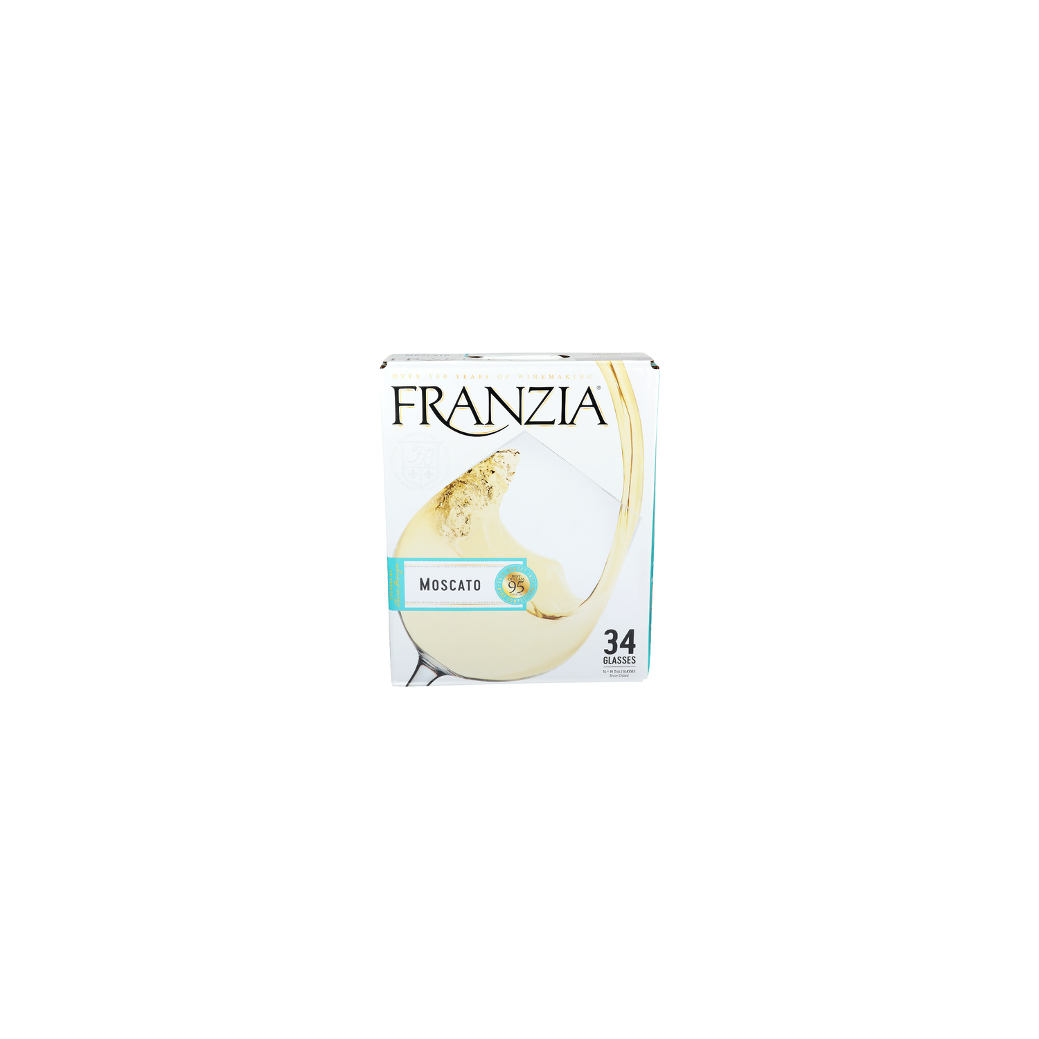 Franzia Moscato Wine - 0.147 Liter - 34 Count Image 1 of 2