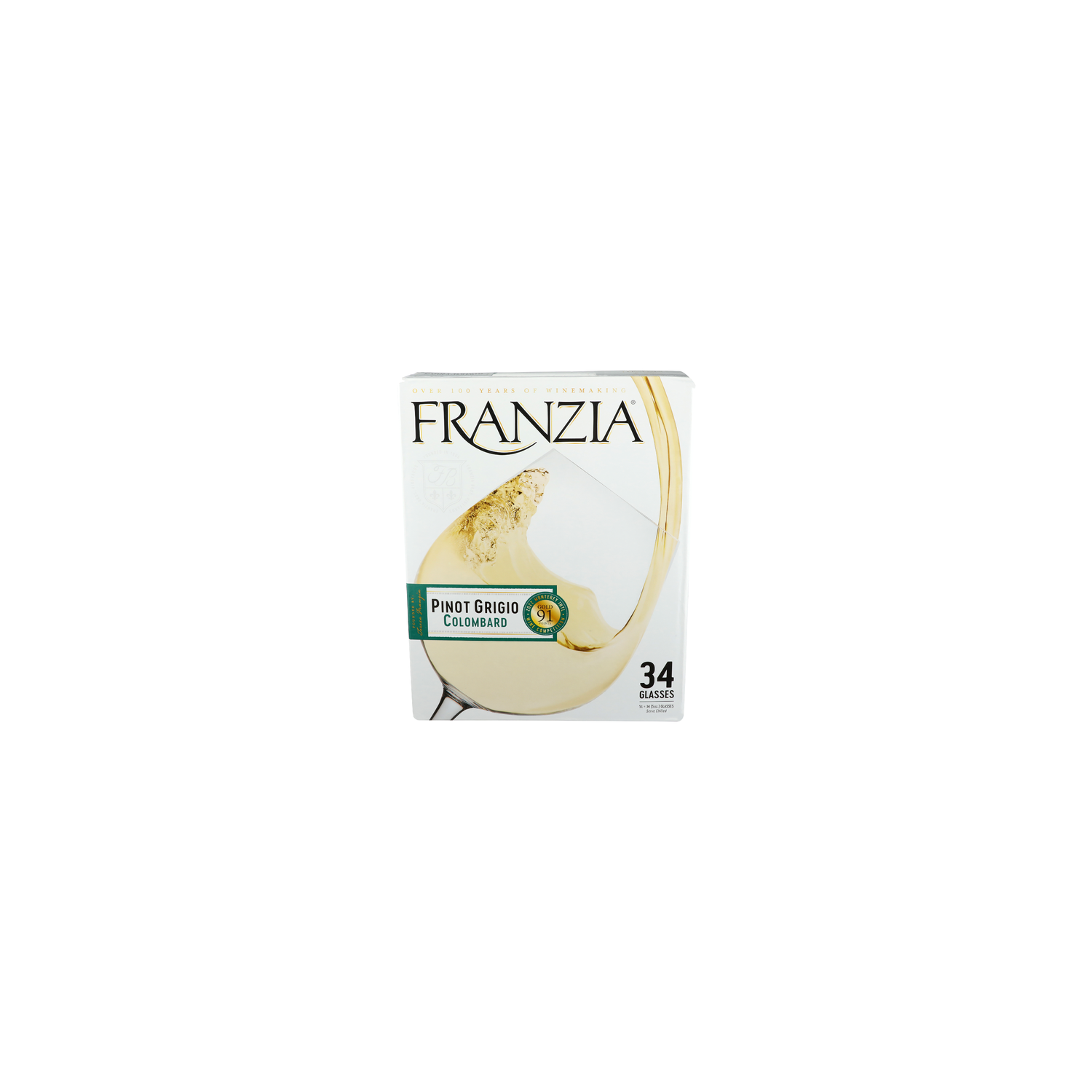 Franzia Pinot Grigio Colombard - 0.147 Liter - 34 Count Image 1 of 2