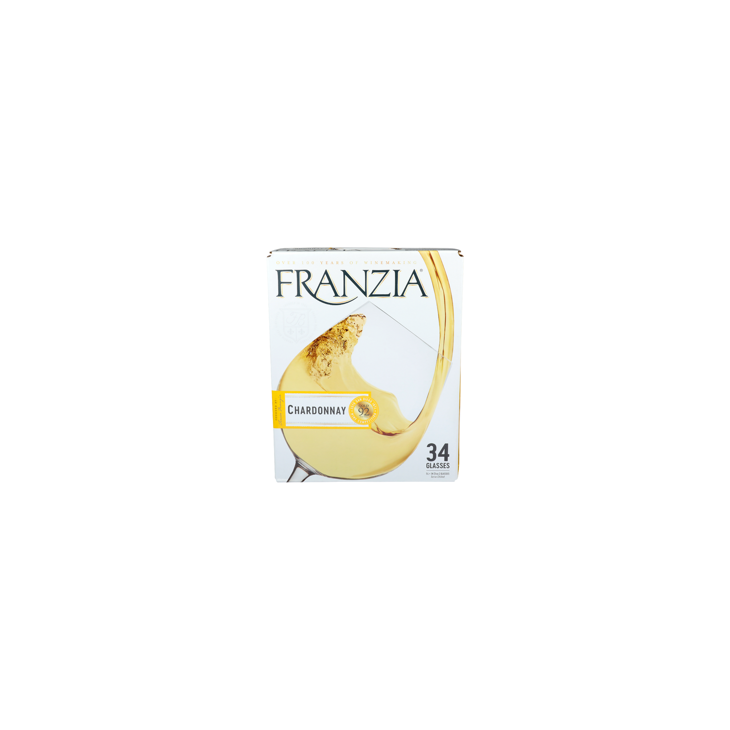 Franzia Chardonnay - 0.147 Liter - 34 Count Image 1 of 2