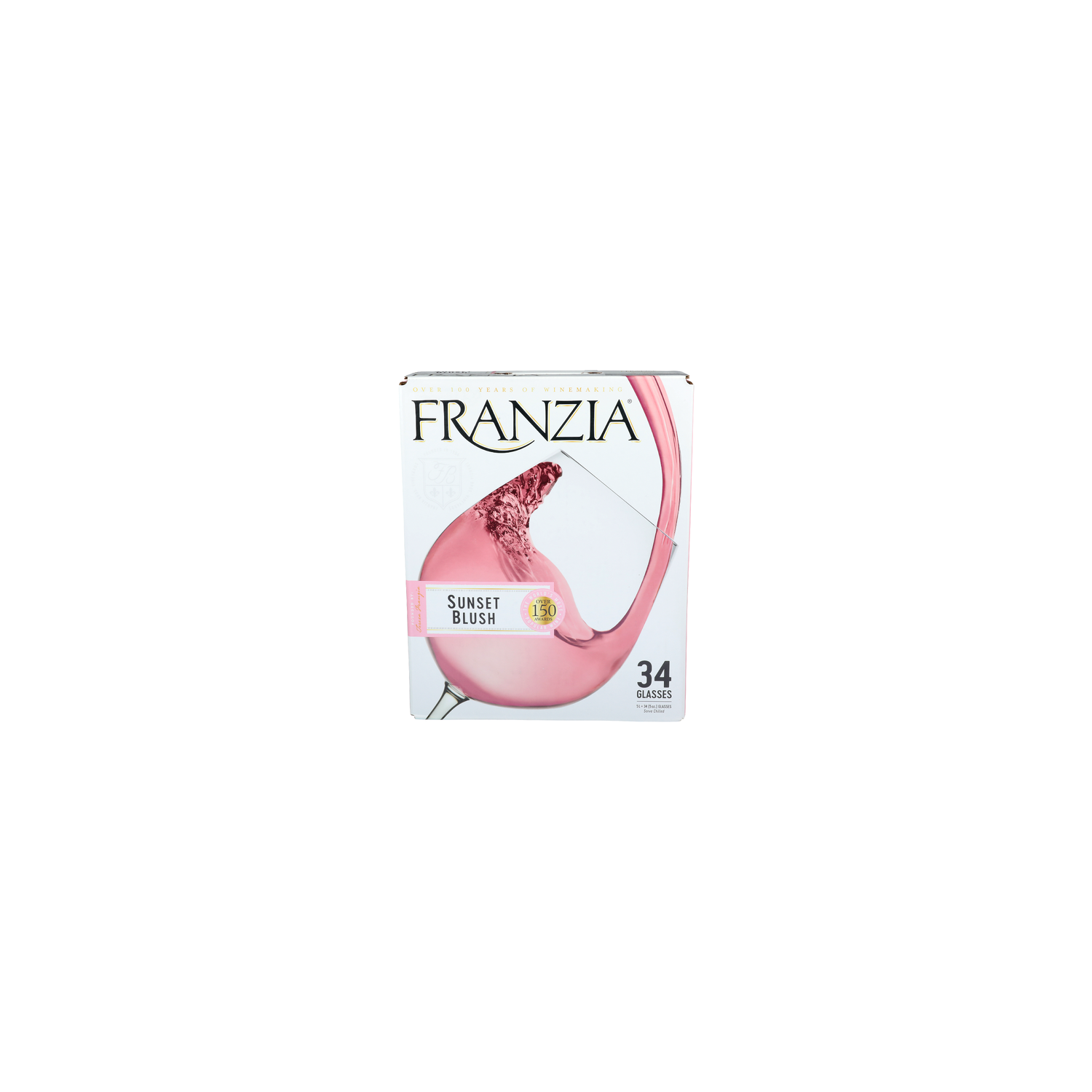 Franzia Sunset Blush Wine - 0.147 Liter - 34 Count Image 1 of 2