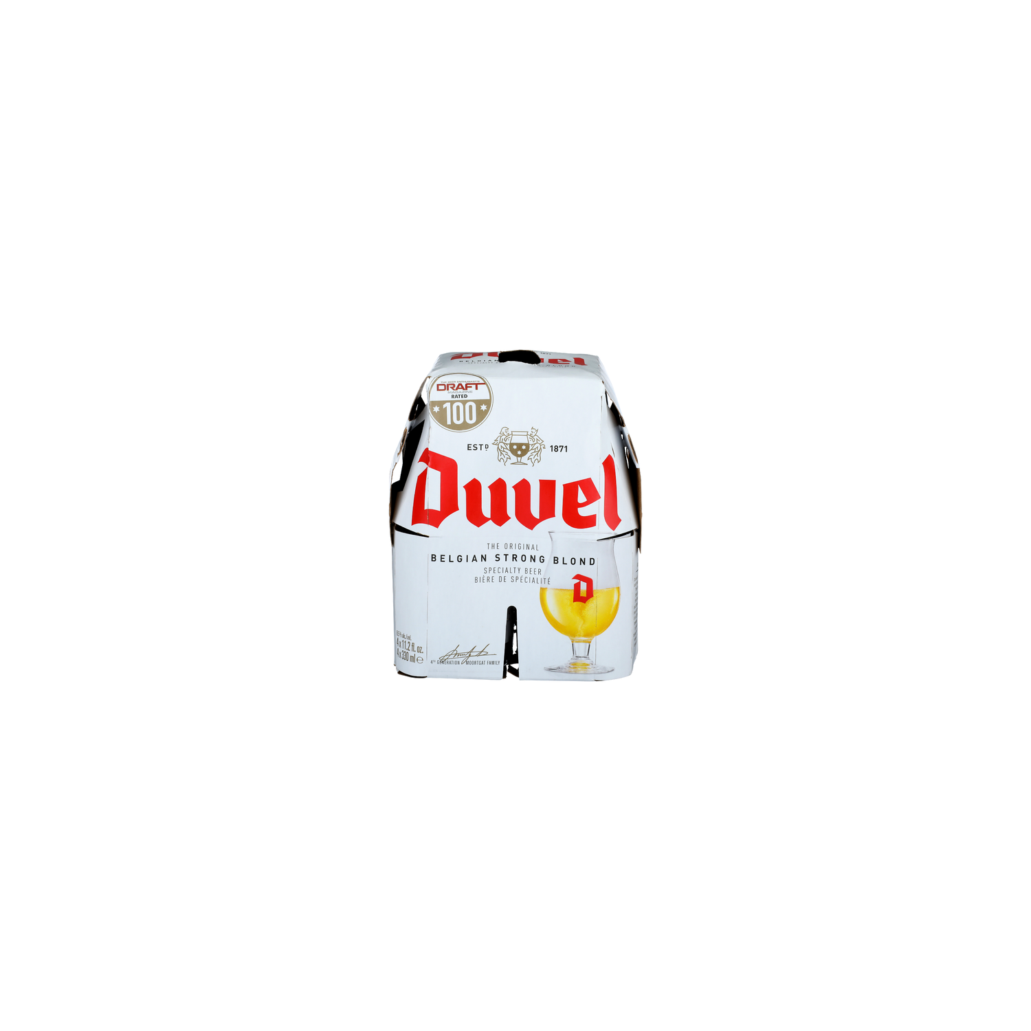 Duvel The Original Belgian Strong Blond - 4 Count Image 1 of 2