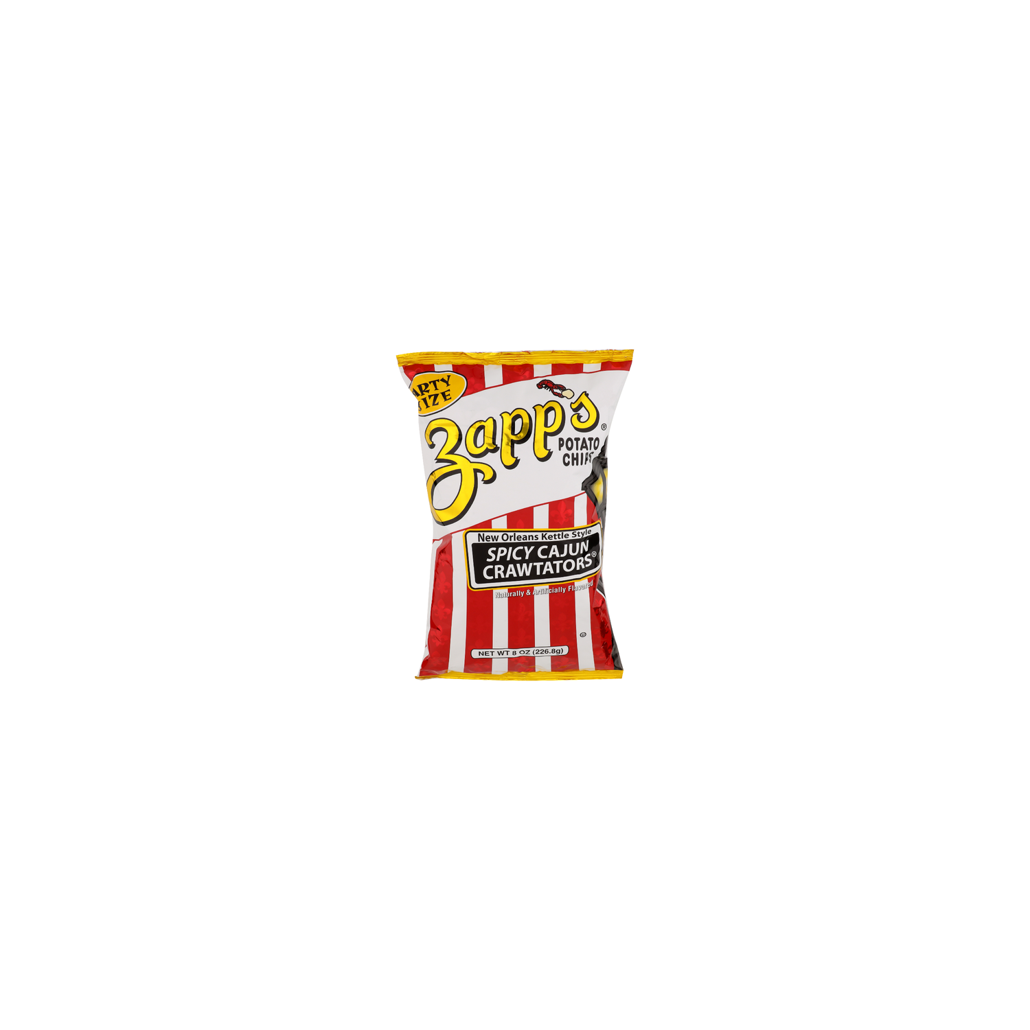 ZAPP's Spicy Cajun Crawtators New Orleans Kettle Style Potato Chips - 8 Ounce Image 1 of 4