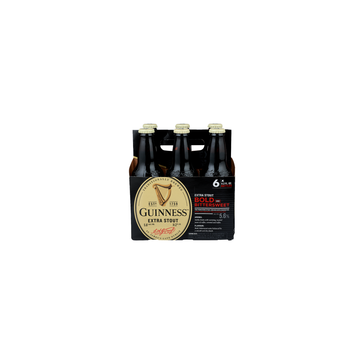 Guinness Bold And Bittersweet Extra Stout - 6 Count Image 1 of 2