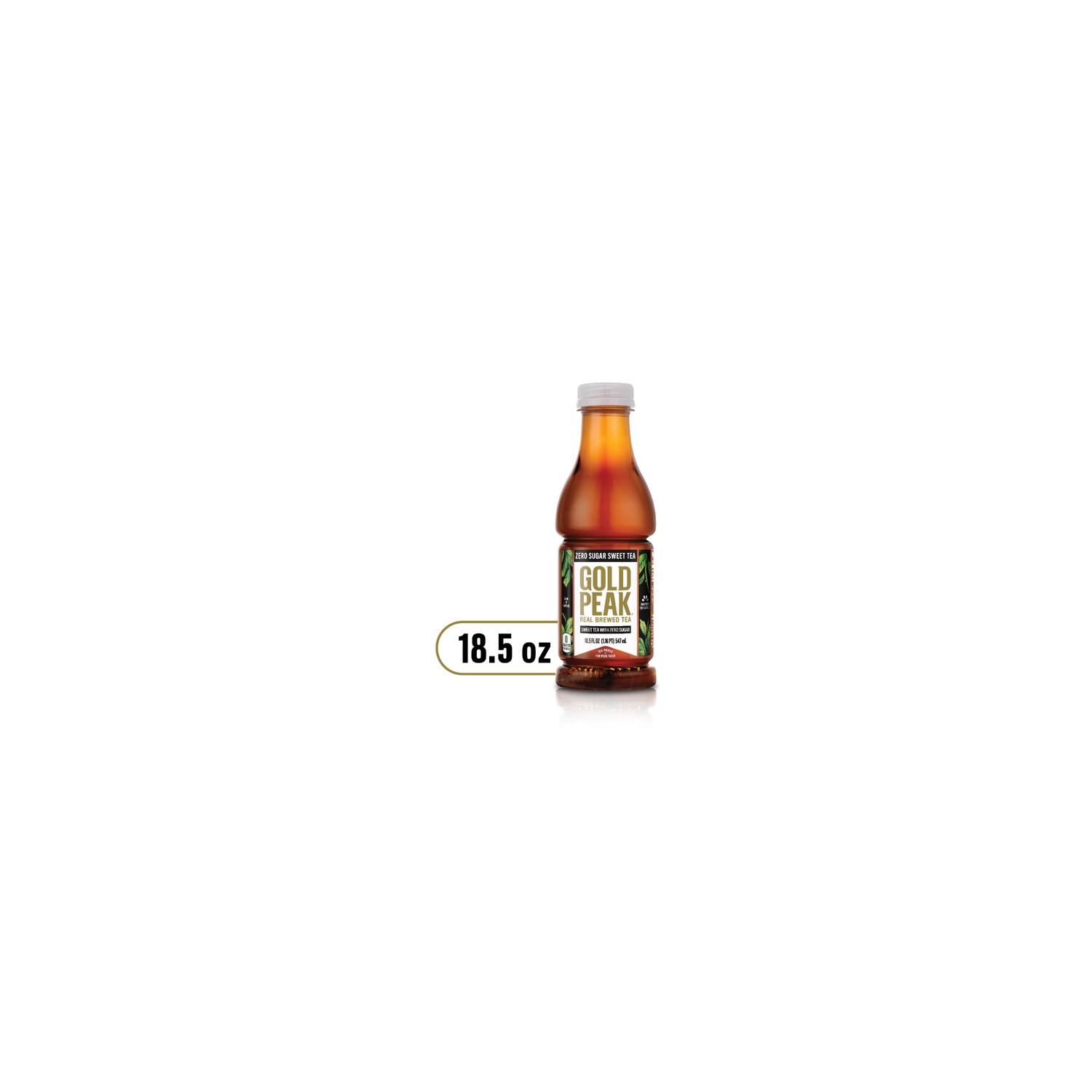 Gold Peak Zero Sugar Sweet Tea Bottle - 18.5 Fluid Ounce Image 1 of 4