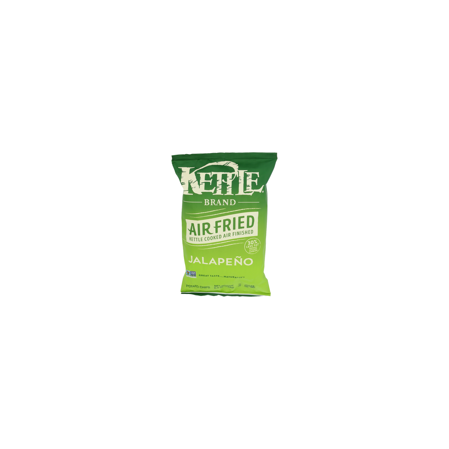Kettle Jalapeno Cookedair Fried Potato Chips - 6.5 Ounce Image 1 of 4