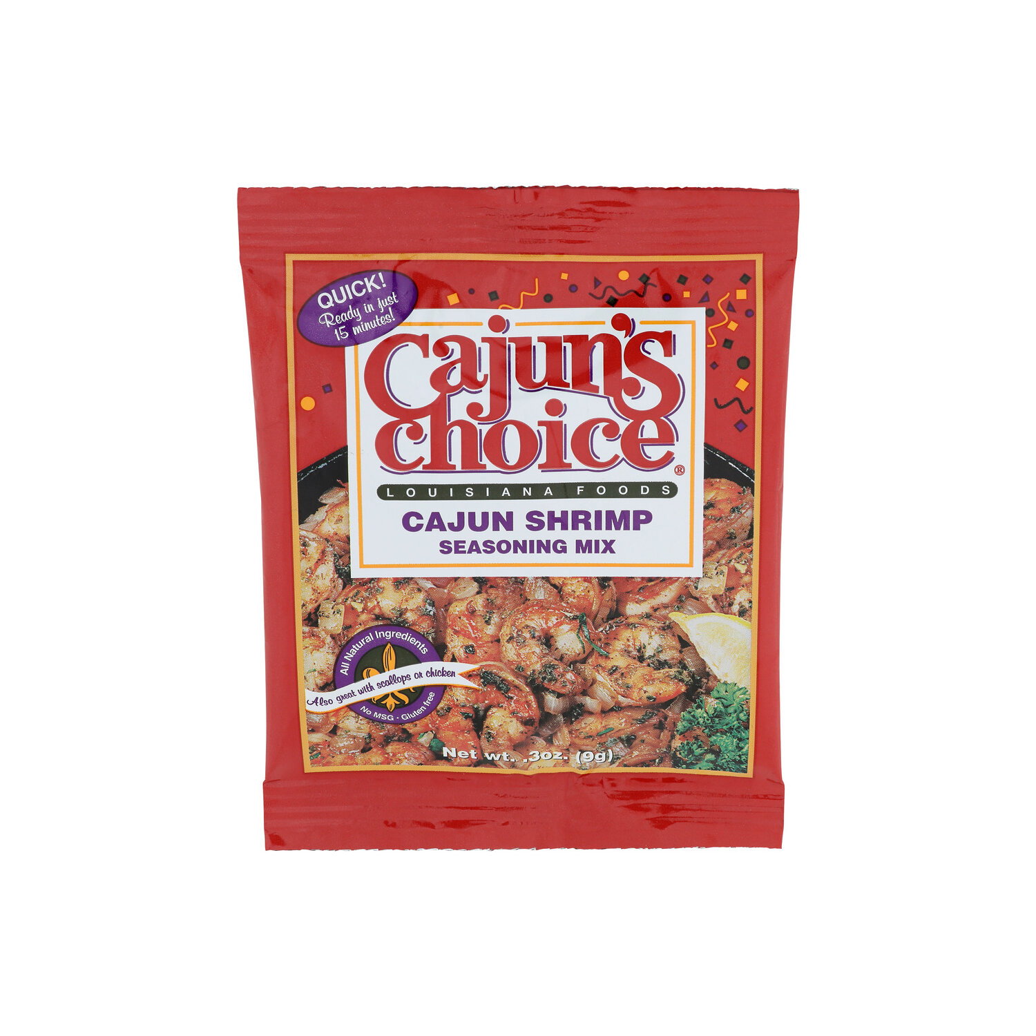 CAJUN's Choice Cajun Shrimp Seasoning Mix - 0.3 Ounce - Brookshire's