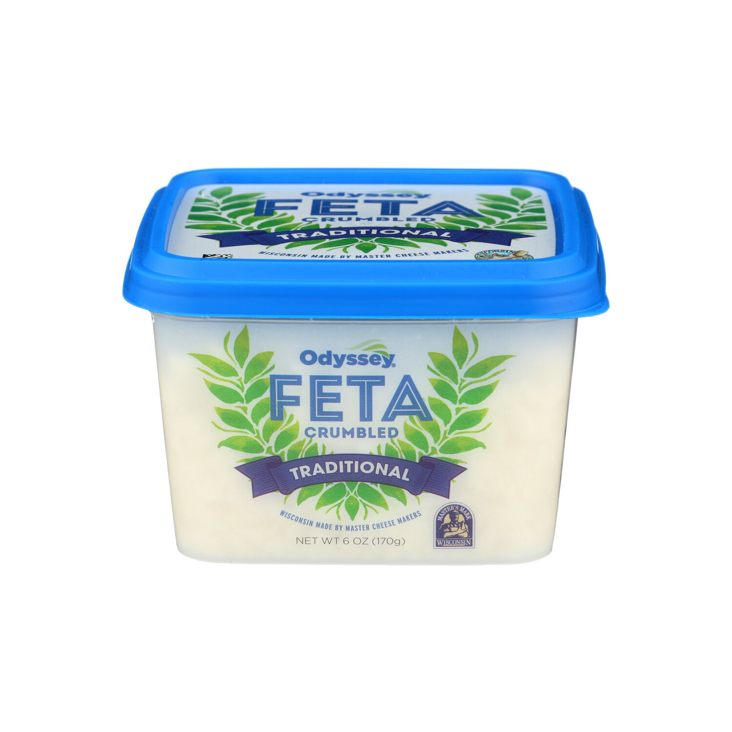 Odyssey Feta Cheese Crumbles Traditional - 6 Ounce - 1 Count Image 1 of 2