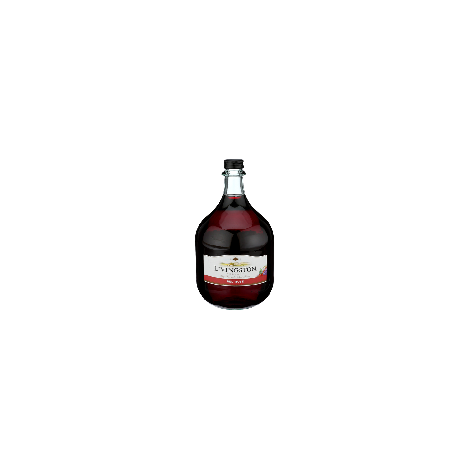 Livingston Cellars Red Rose Grape Wine - 3 Liter Image 1 of 2