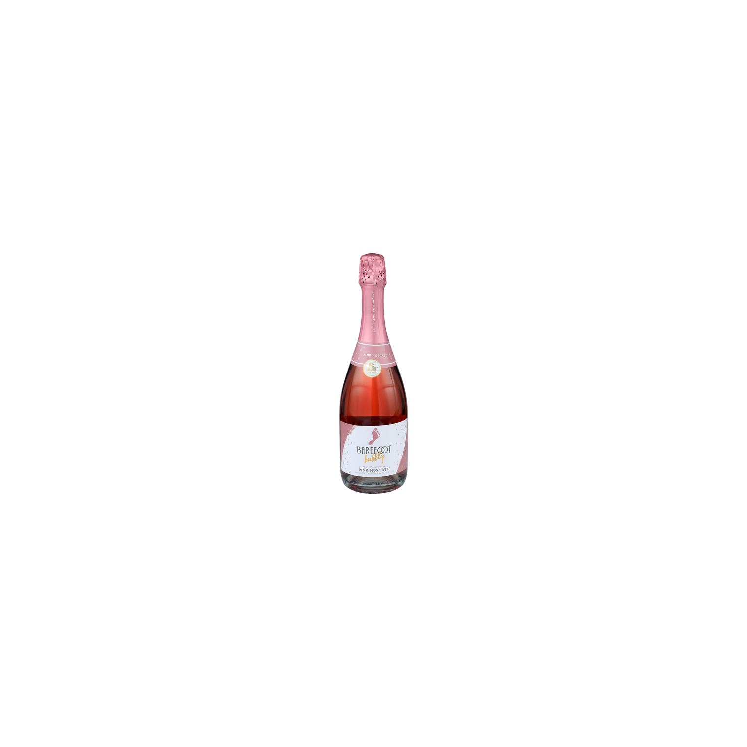 Barefoot Pink Moscato California Champagne - 750 ml Image 1 of 2