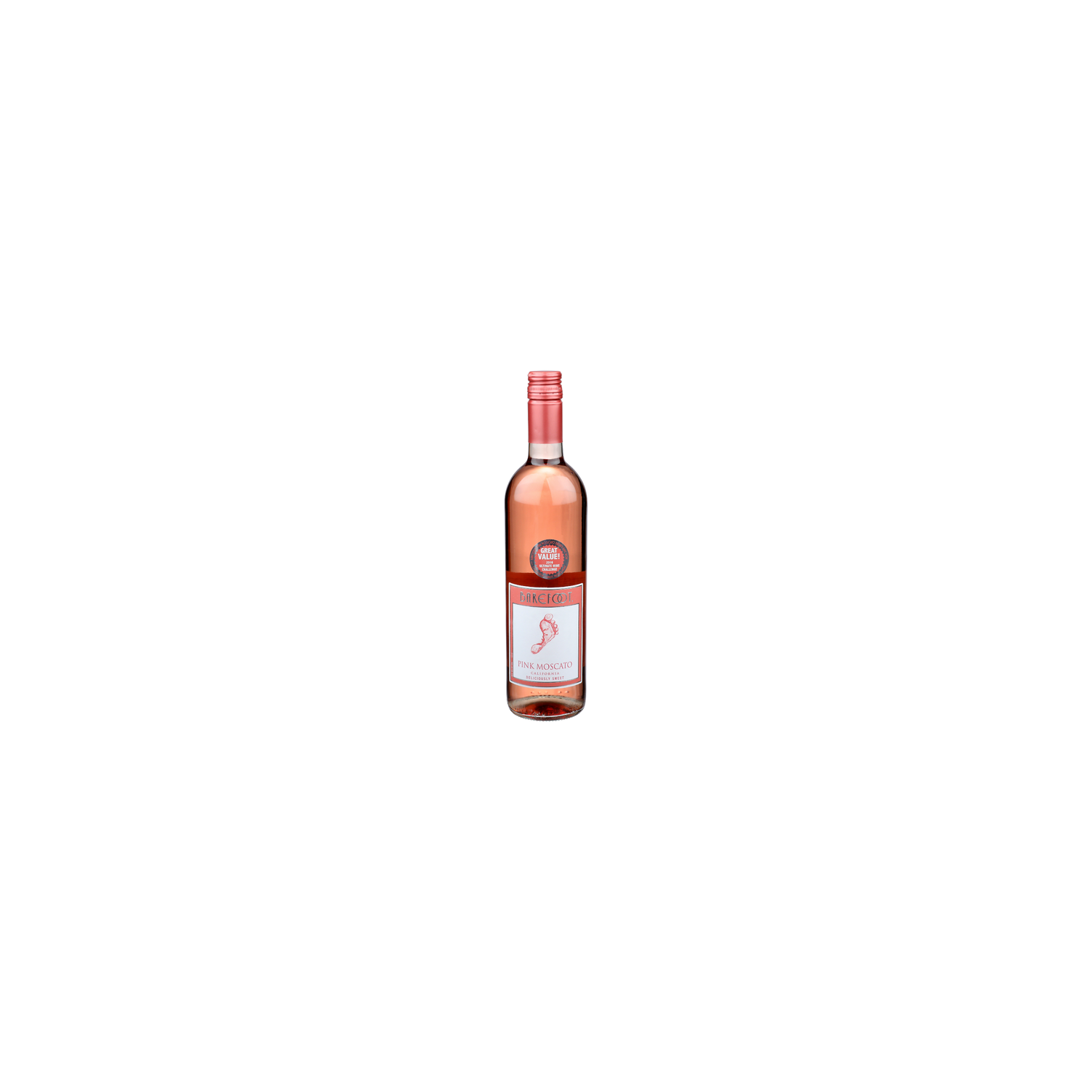 Barefoot Pink Moscato Wine - 750 ml Image 1 of 2