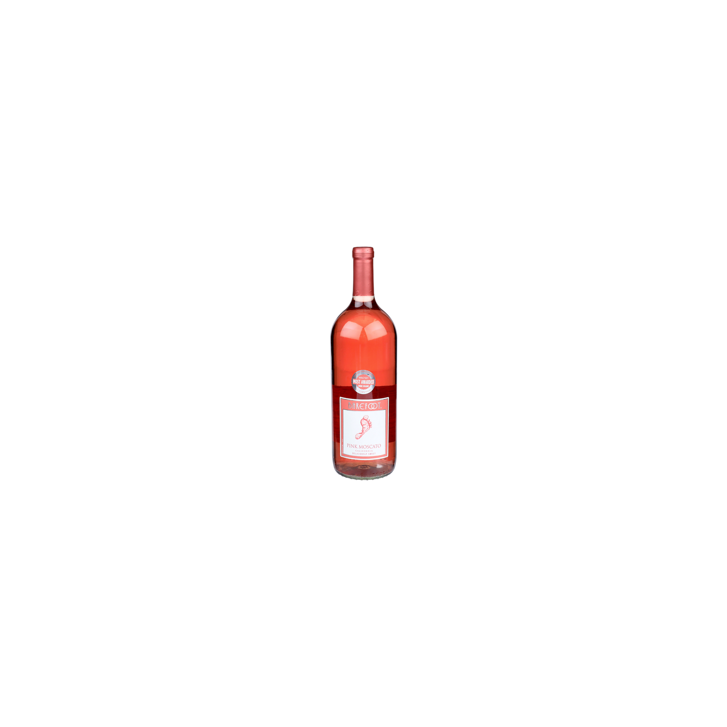 Barefoot Pink Moscato - 1.5 Liter Image 1 of 2
