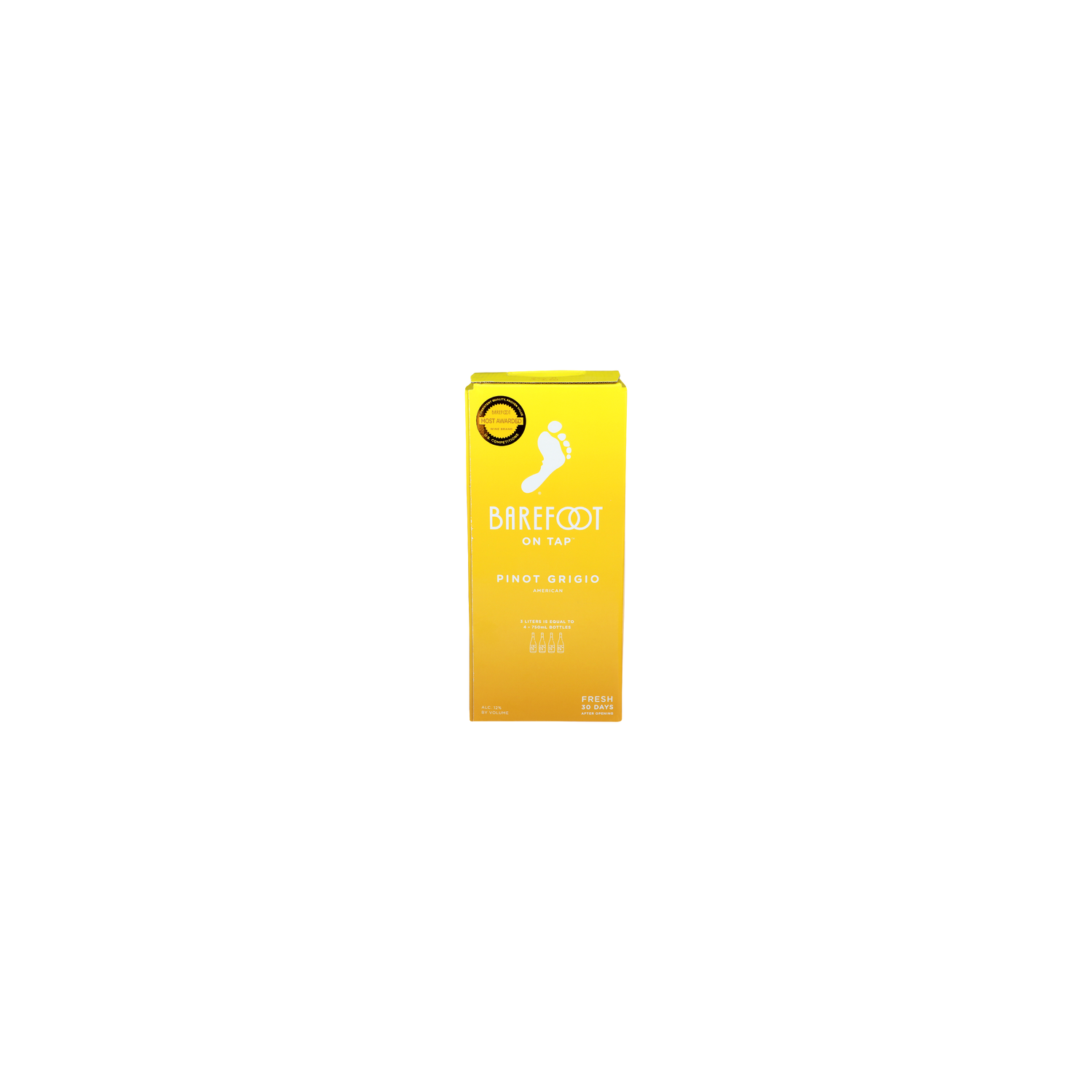Barefoot Pinot Grigo Wine - 0.75 Liter - 4 Count Image 1 of 2